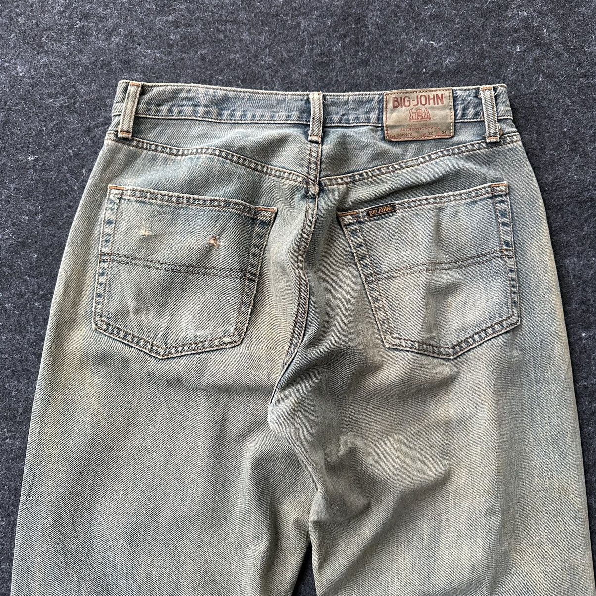 Big John Vintage Big John Regular Baggy Mudwash Denim 32x30 D684 Size US 32 / EU 48 - 4 Thumbnail