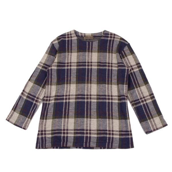 Yohji Yamamoto Yohji Yamamoto｜1990s Wool Blend Check Top Size US L / EU 52-54 / 3 - 1 Thumbnail