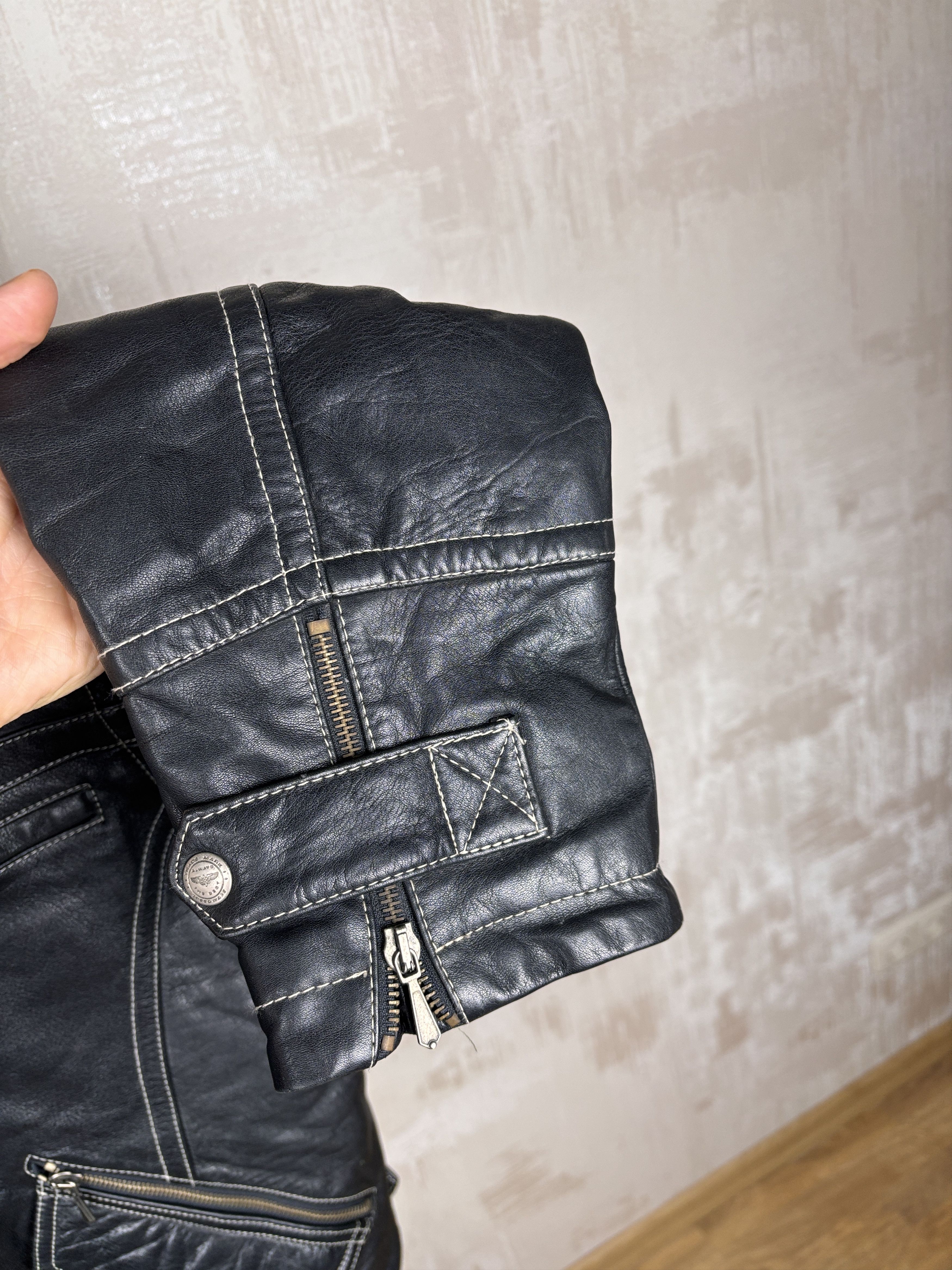 Hein Gericke × Indian Motorcycle × Vintage Hein Gericke Speedware Leather Jacket Motorcycle MotorBike Size US M / EU 48-50 / 2 - 14 Thumbnail