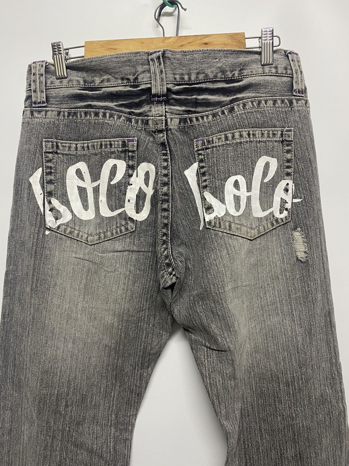 Japanese Brand Japanese Brand Daily Topics Distressed Denim Jeans Size US 32 / EU 48 - 5 Thumbnail
