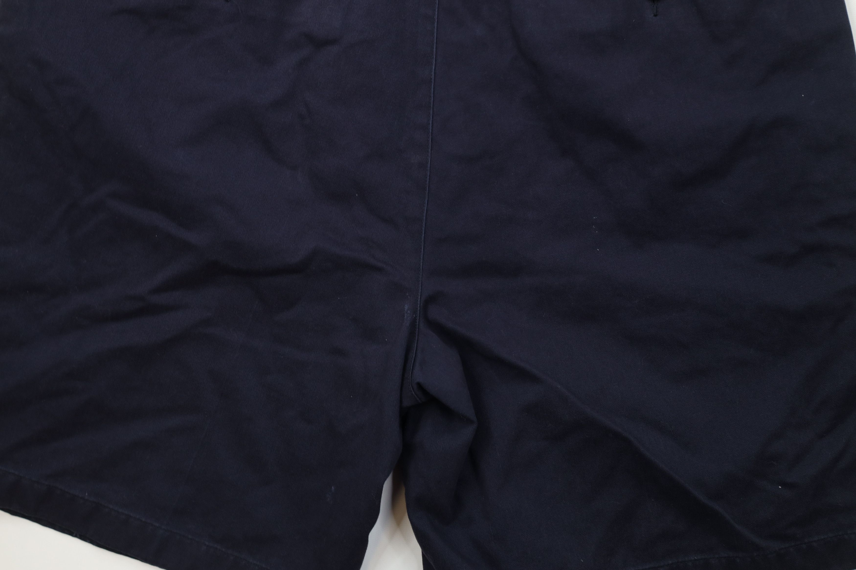 Lands' End Vintage Lands End Faded Traditional Fit Chino Shorts Blue Size US 40 / EU 56 - 12 Thumbnail