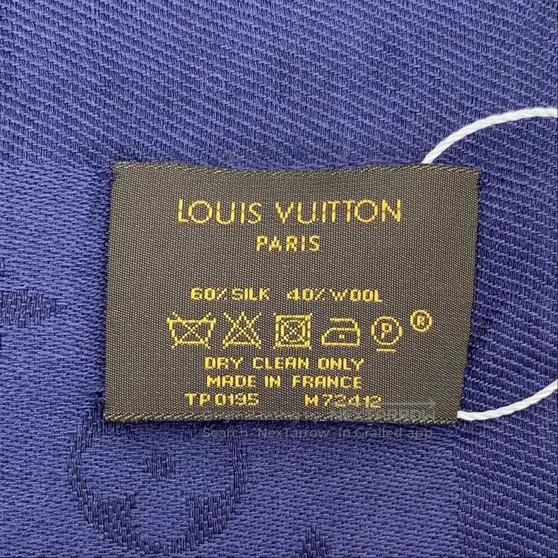 Louis Vuitton Louis Vuitton Dark blue logo, old flower, printed mulberry Size ONE SIZE - 4 Thumbnail