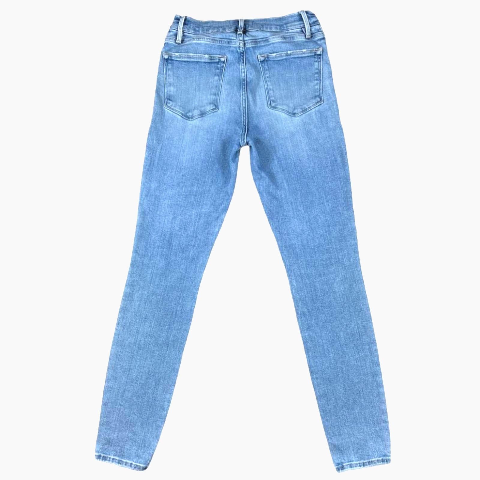 Frame Frame Skinny Jeans in Blue | Size 27 Size 27" / US 4 / IT 40 - 2 Thumbnail