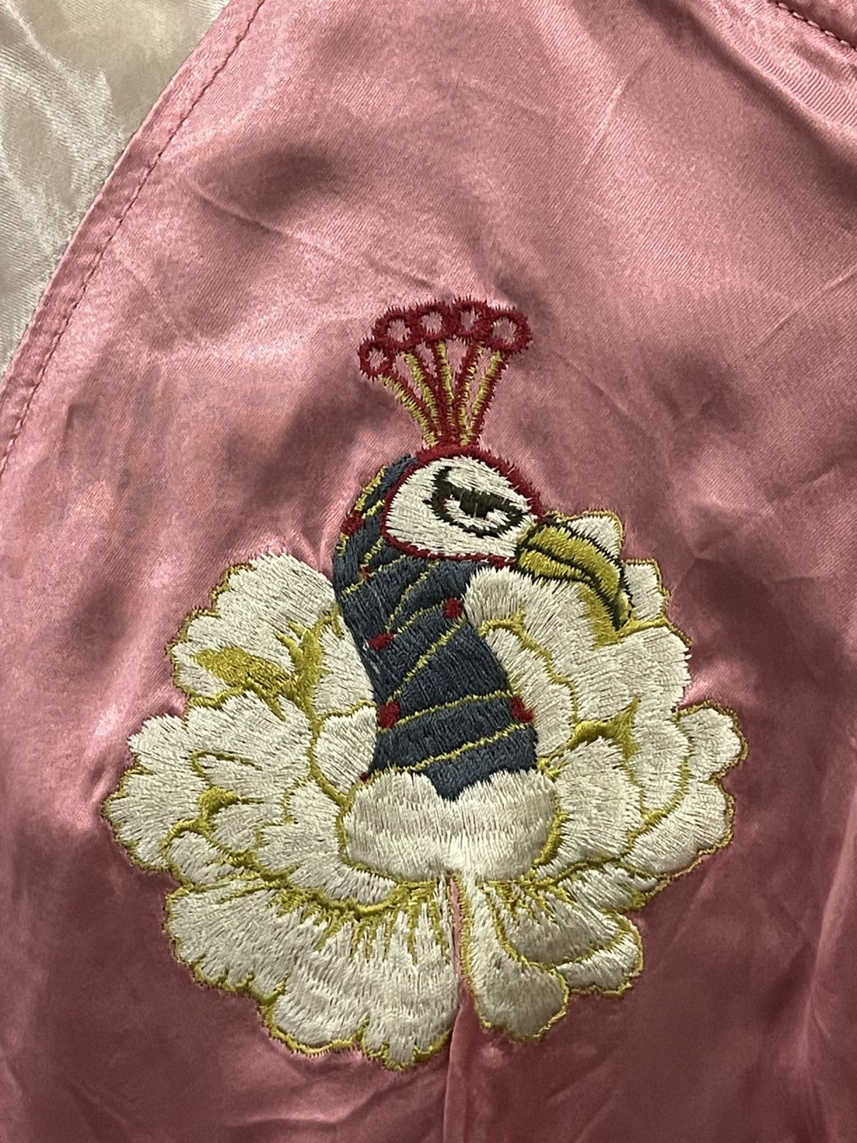 Japanese Brand Houston Rayon Sukajan Reversible Souvenier Jacket Size US L / EU 52-54 / 3 - 11 Thumbnail