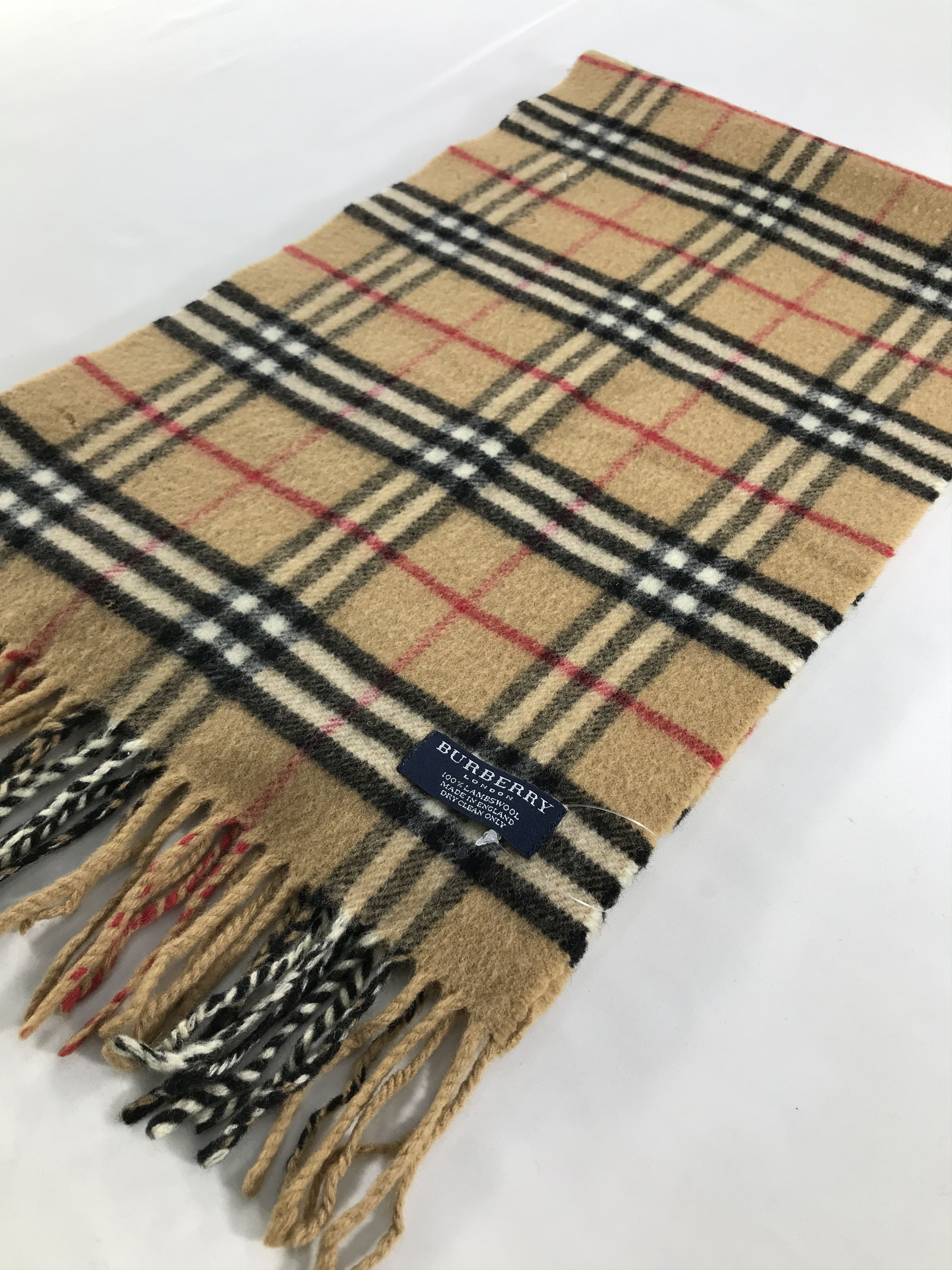 Burberry Vintage Burberry Scarf/Muffler/Neckwear MF1200 Size ONE SIZE - 3 Thumbnail