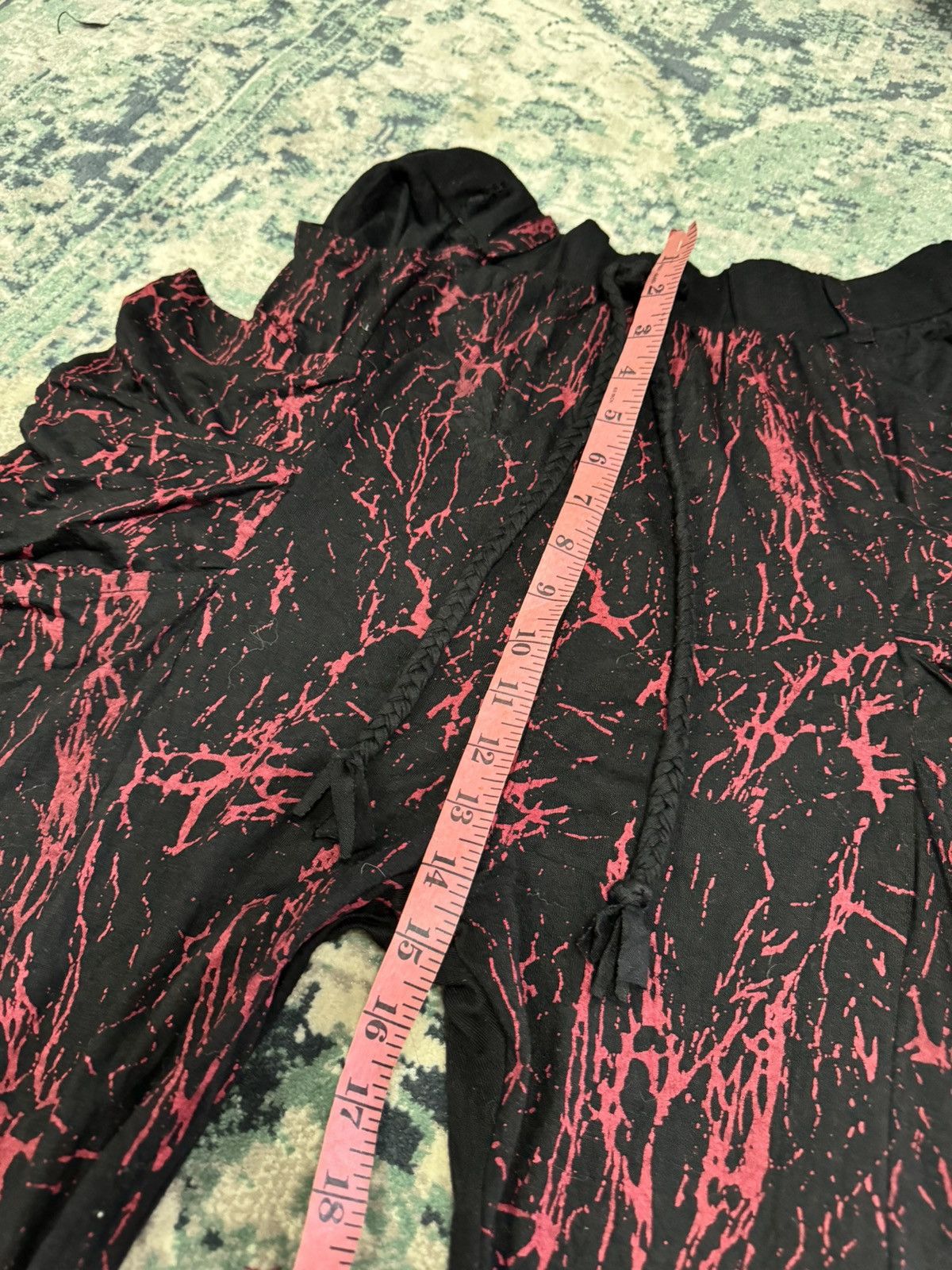 Japanese Brand SEXPOT REVENGE LOW CROTCH JOGGER PANTS Size US 31 - 8 Thumbnail