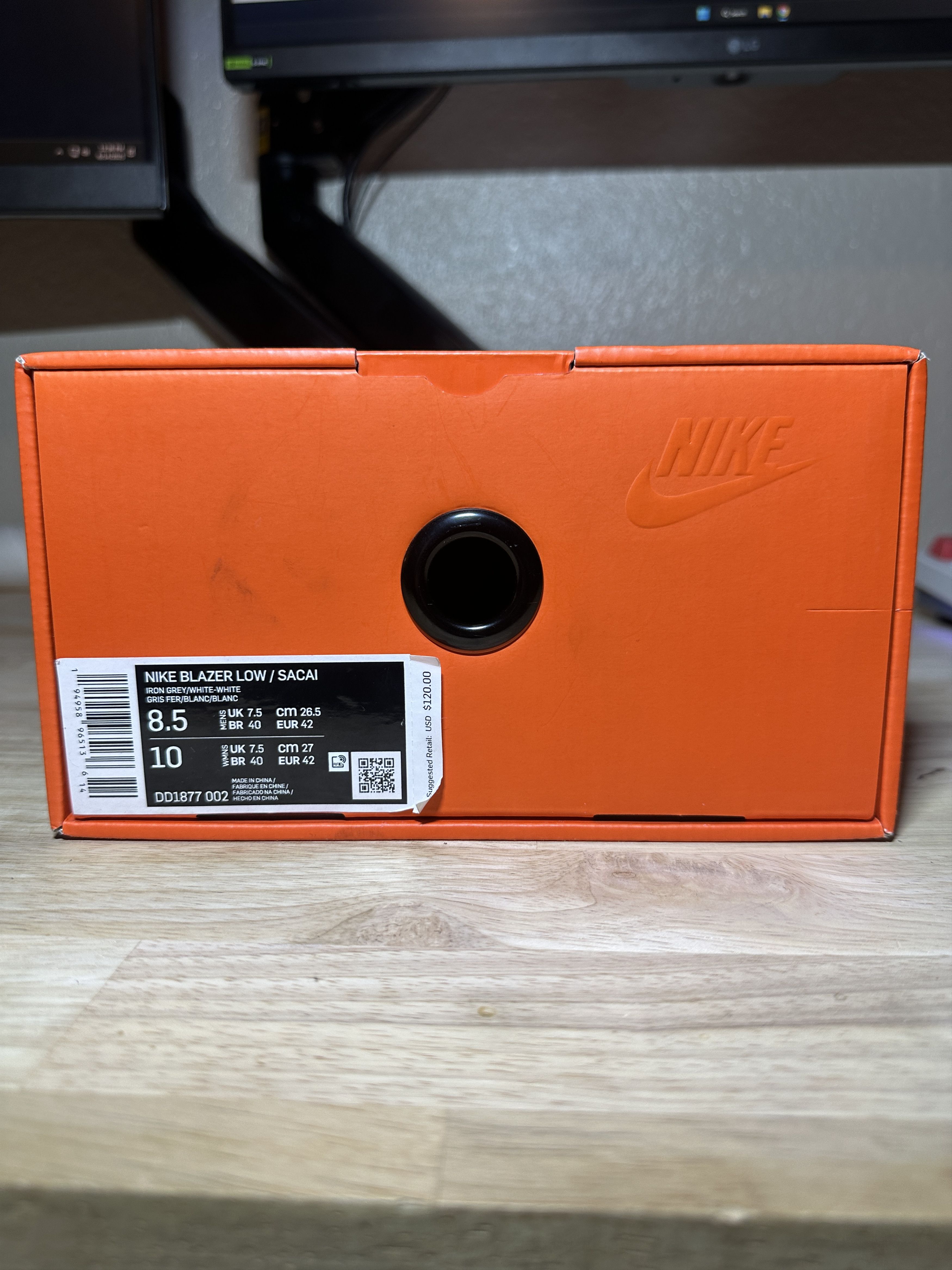 Nike × Sacai Nike Blazer Low/SACAI Size US 8.5 / EU 41-42 - 6 Thumbnail