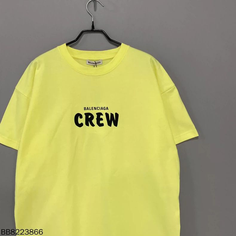 Balenciaga Balenciaga CREW Letter Short Sleeve 2502-Nextarrow Size US XL / EU 56 / 4 - 1 Thumbnail