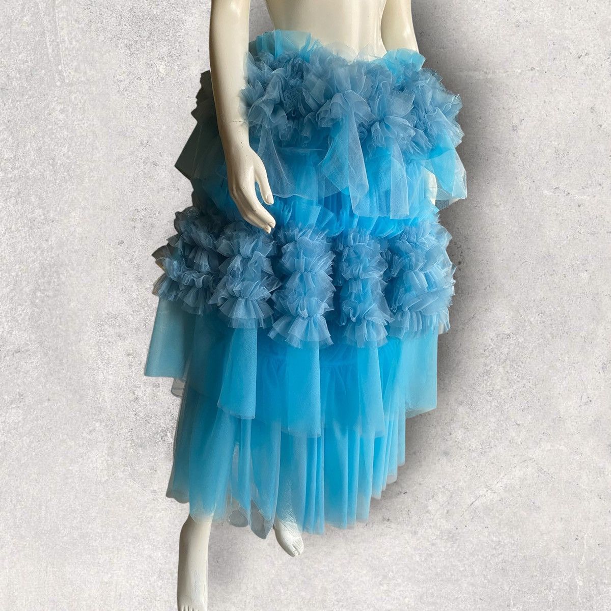 Noir Kei Ninomiya AW21 Ruffle Skirt Size 27" / US 4 / IT 40 - 3 Thumbnail