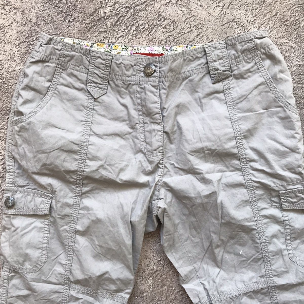 Vintage Vintage 90s Baggy Cargo Pants Parachute Flared Streetwear 30 Size 30" / US 8 / IT 44 - 5 Thumbnail