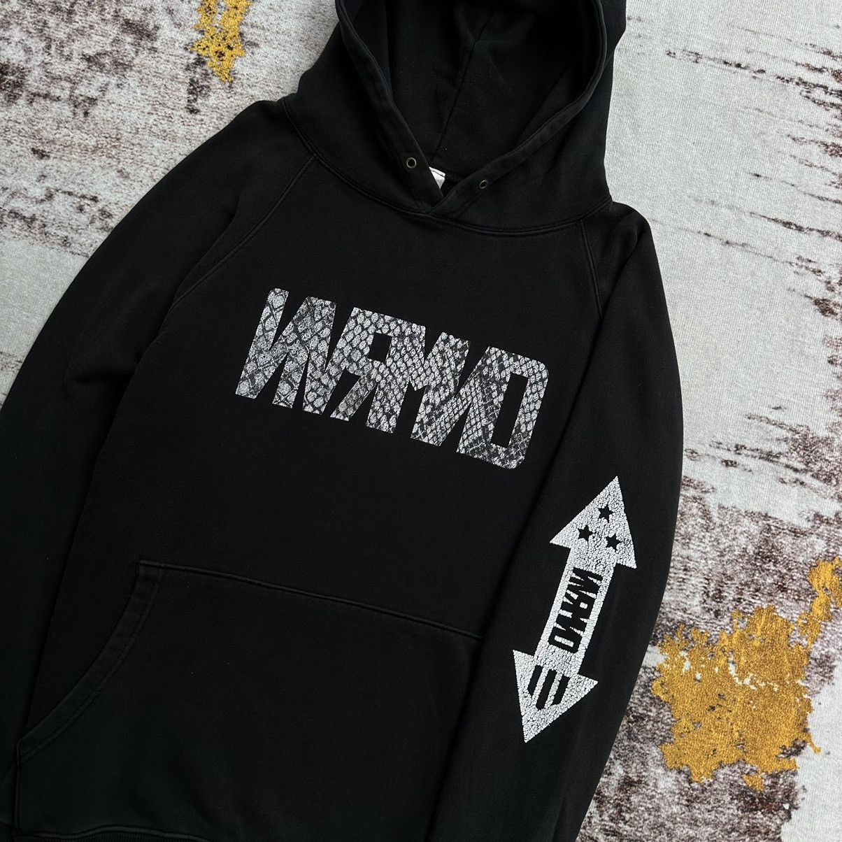 Japanese Brand VINTAGE ALSTYLE BIG LOGO RARE HOODIE Size US XL / EU 56 / 4 - 3 Thumbnail