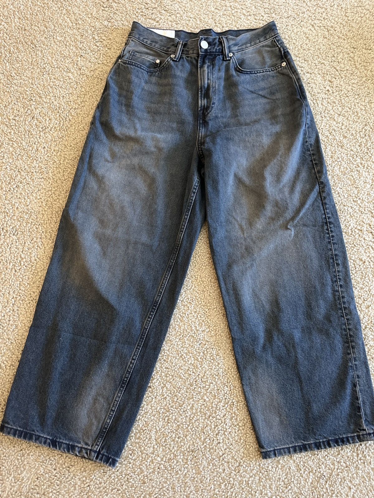 H&M H&M Baggy Midnight Navy Jeans Size US 30 / EU 46 - 1 Thumbnail