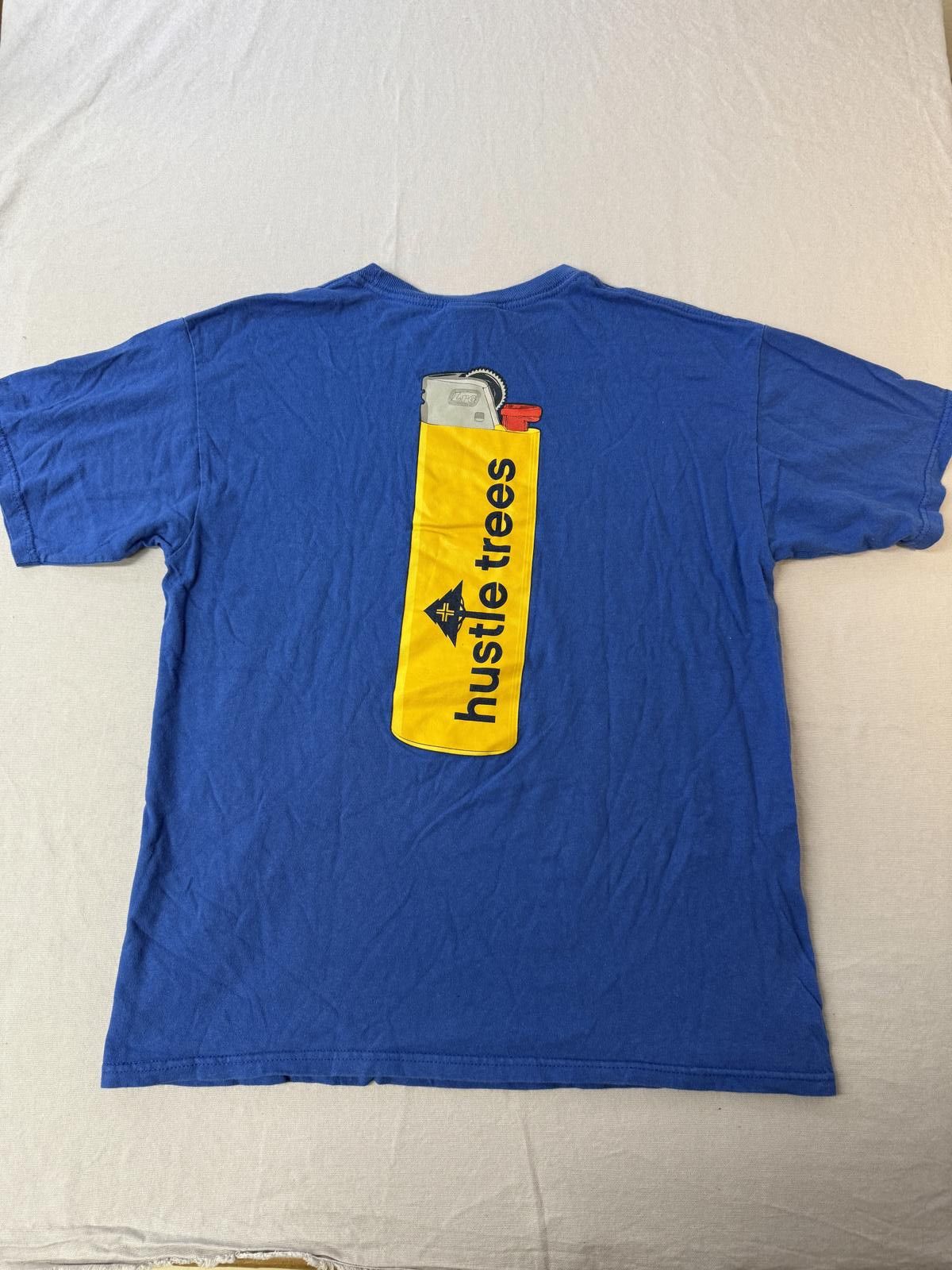 LRG LRG X Hustle Trees Lighter BIC Lighter Tee - M Size US M / EU 48-50 / 2 - 1 Thumbnail