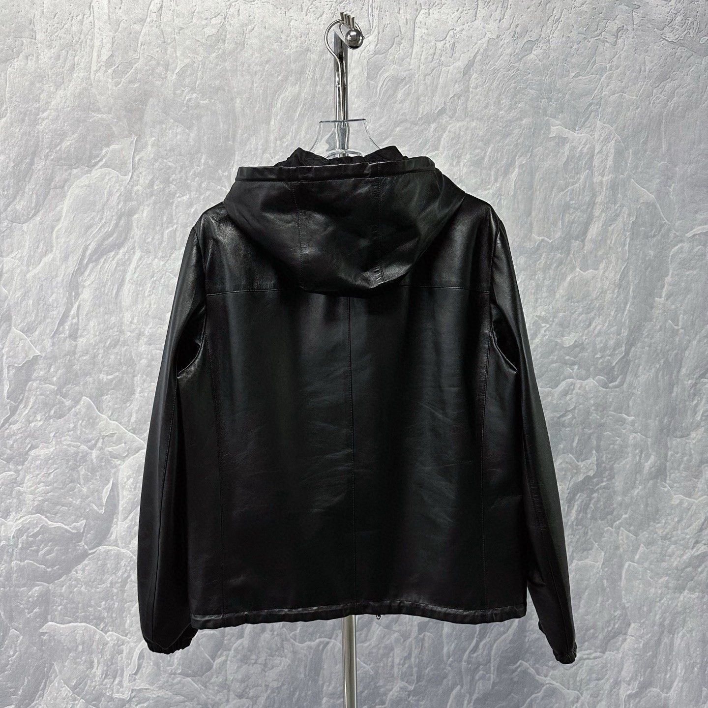 Prada Prada Double-Sided Sheepskin Hooded Zip Jacket Size US M / EU 48-50 / 2 - 2 Thumbnail