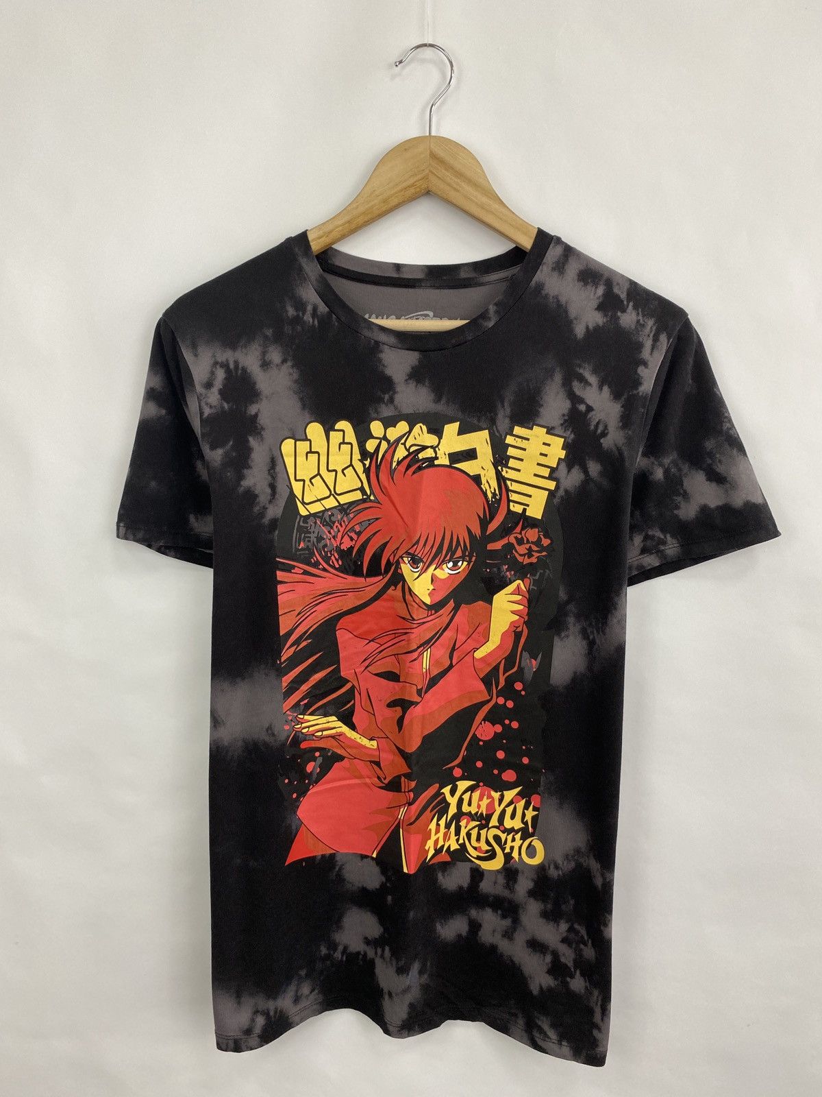 Anime 🇯🇵 Yu Yu Hakusho Anime Cartoon Graphic T-Shirt Hype Y2K Size US M / EU 48-50 / 2 - 3 Thumbnail