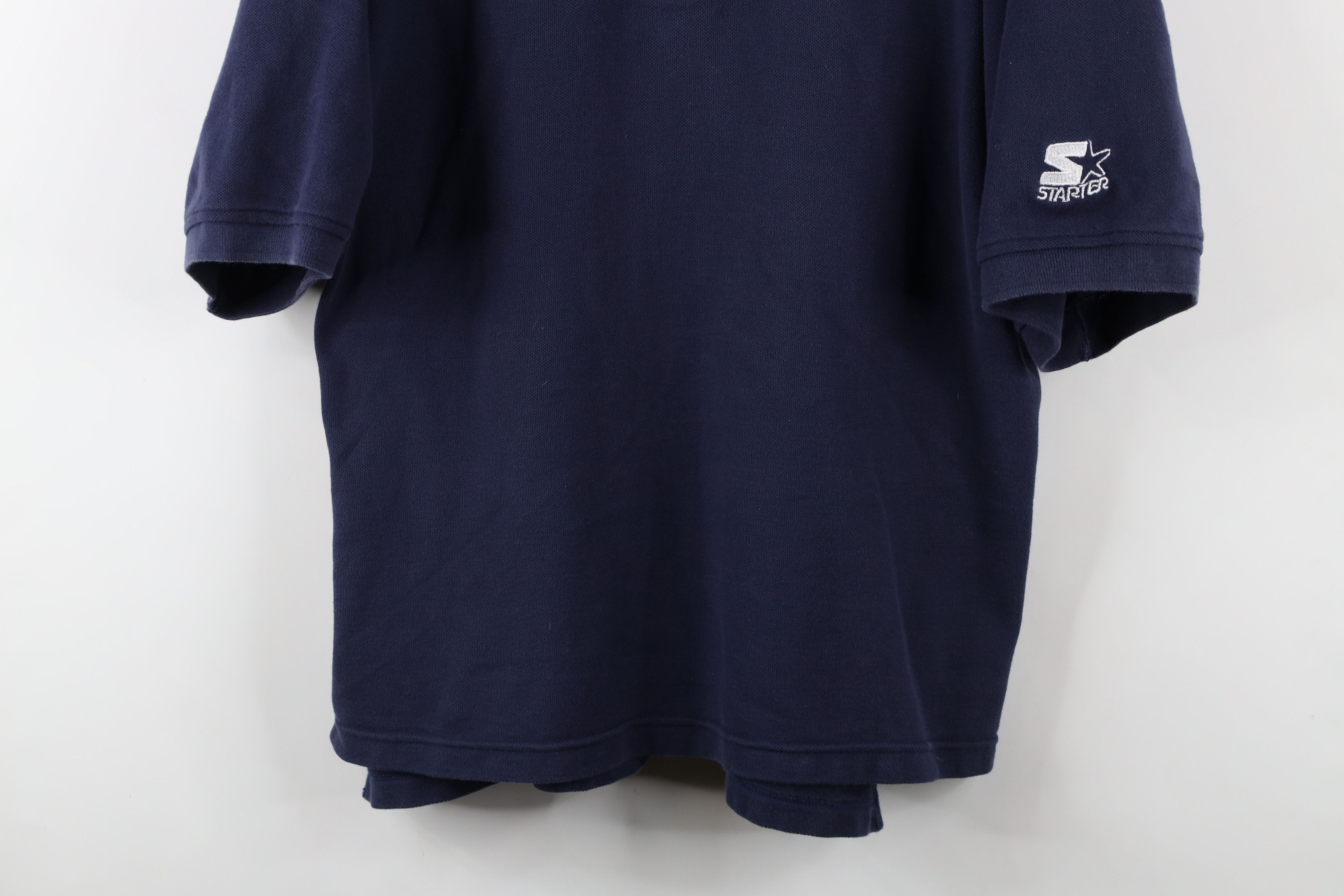 Starter × Vintage Vintage 90s Starter M University of Michigan Polo Shirt Size US L / EU 52-54 / 3 - 3 Thumbnail