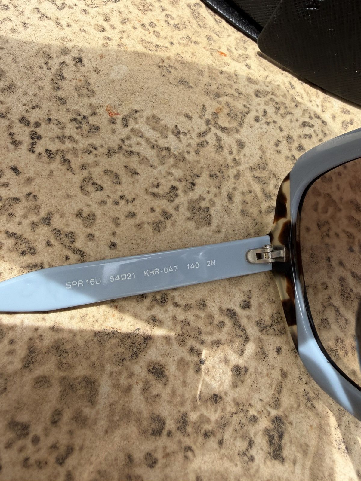 Prada Prada Sunglasses Blue SPR 16U Size ONE SIZE - 6 Thumbnail