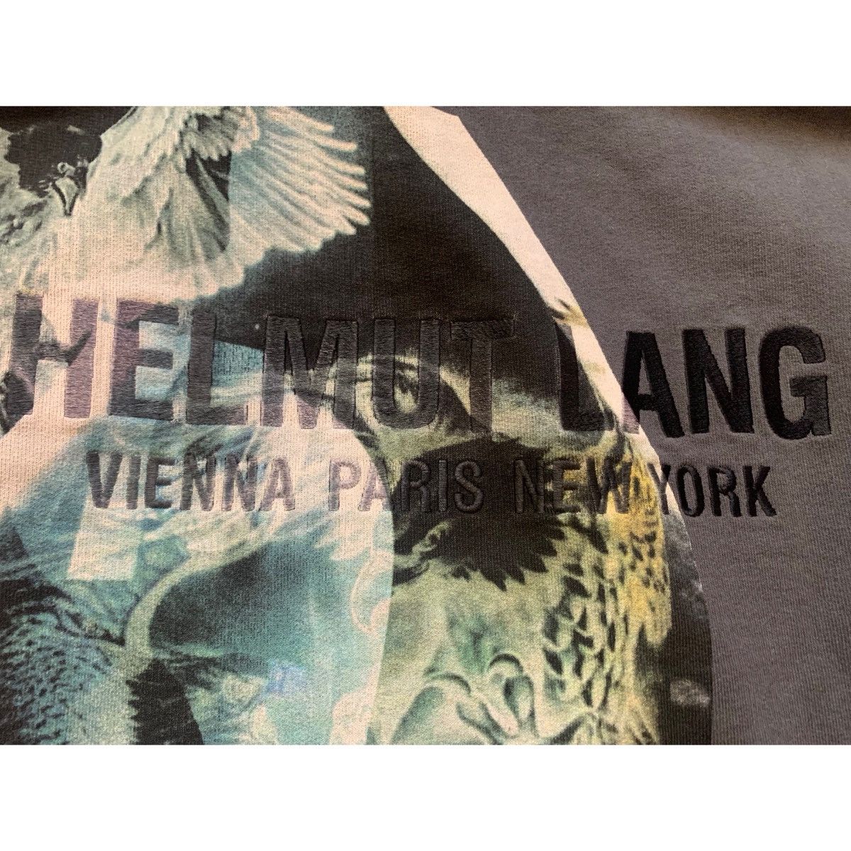 Helmut Lang HELMUT LANG EAGLE STANDARD HOODIE Size US M / EU 48-50 / 2 - 16 Thumbnail