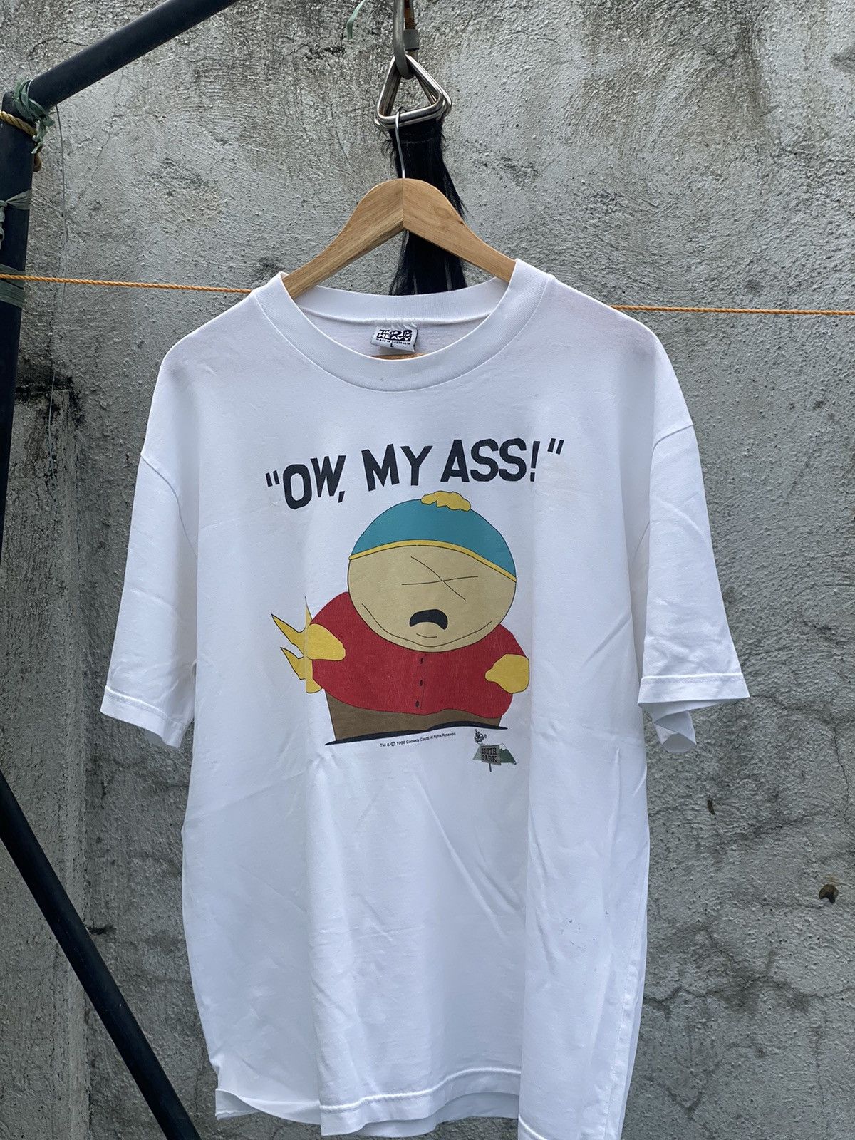 Other Vintage South Park Eric Cartman “Ow, My Ass!” 1998 Size US L / EU 52-54 / 3 - 1 Thumbnail
