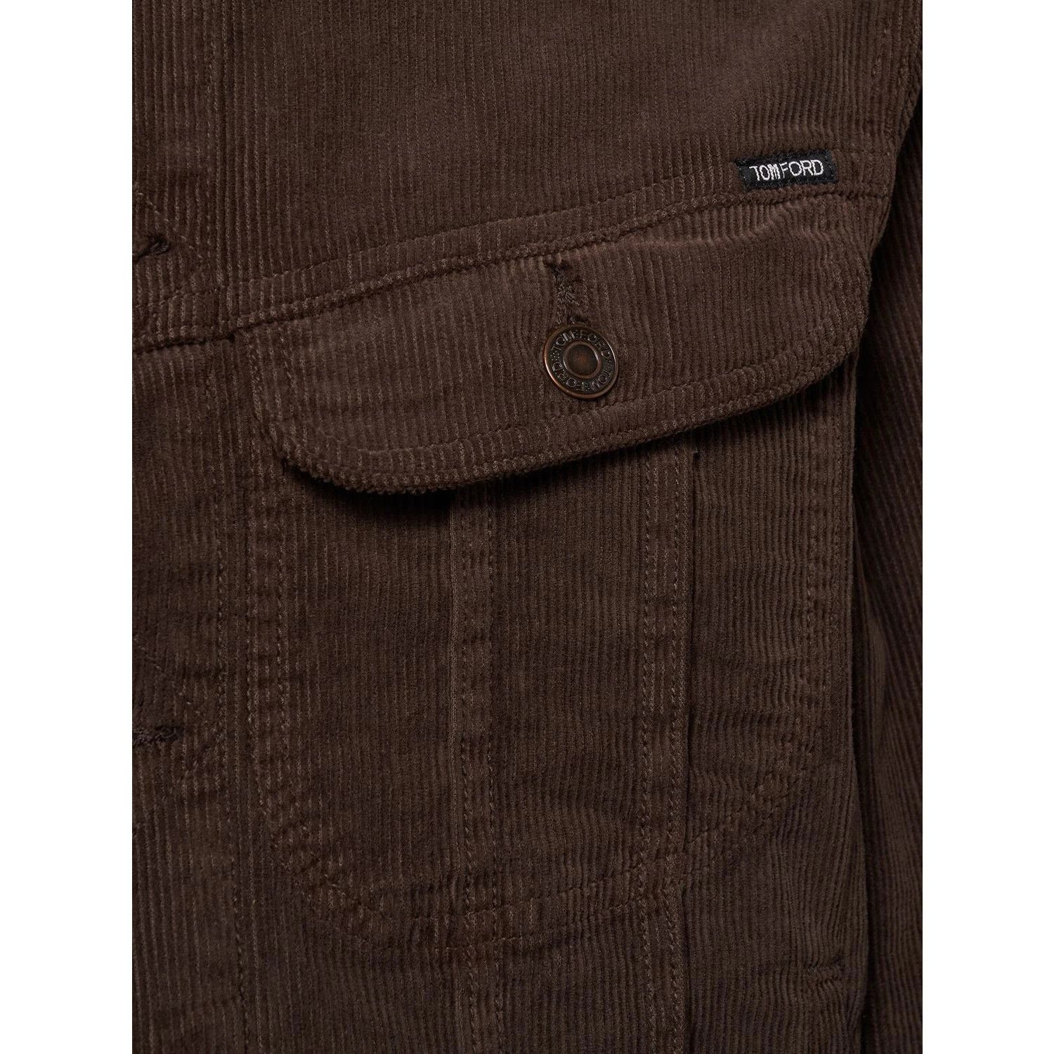 Tom Ford TOM FORD $1690 Dark Moss Cotton Jacket New & Authentic (Men' Size US XXL / EU 58 / 5 - 3 Thumbnail