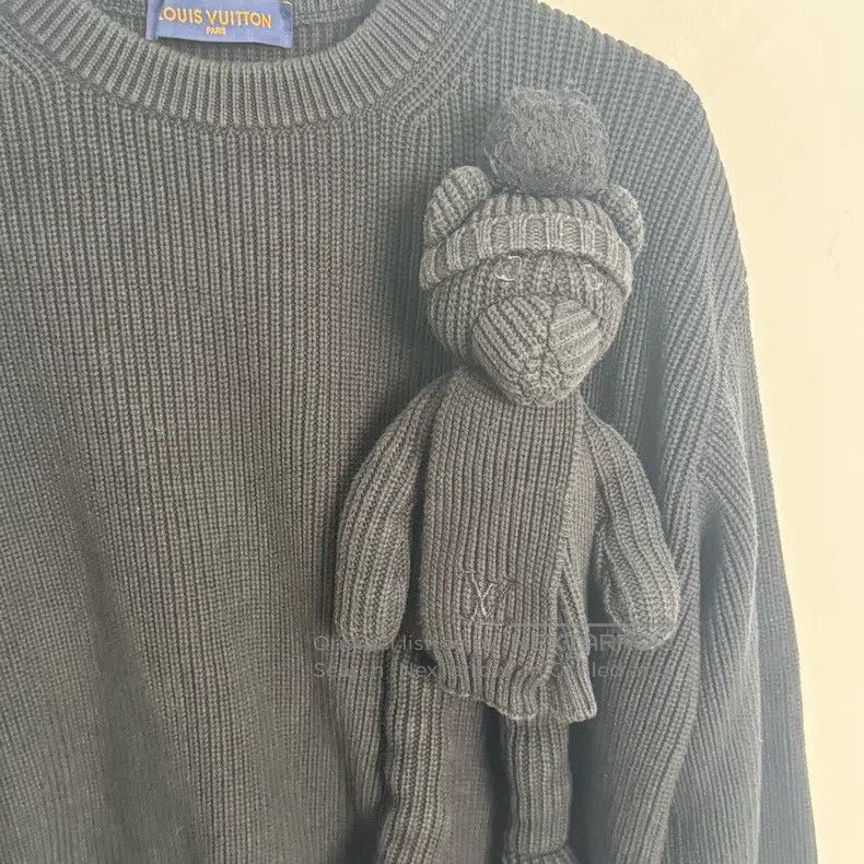 Louis Vuitton Louis Vuitton Classic Black Doll Knit sweater Size US M / EU 48-50 / 2 - 5 Thumbnail
