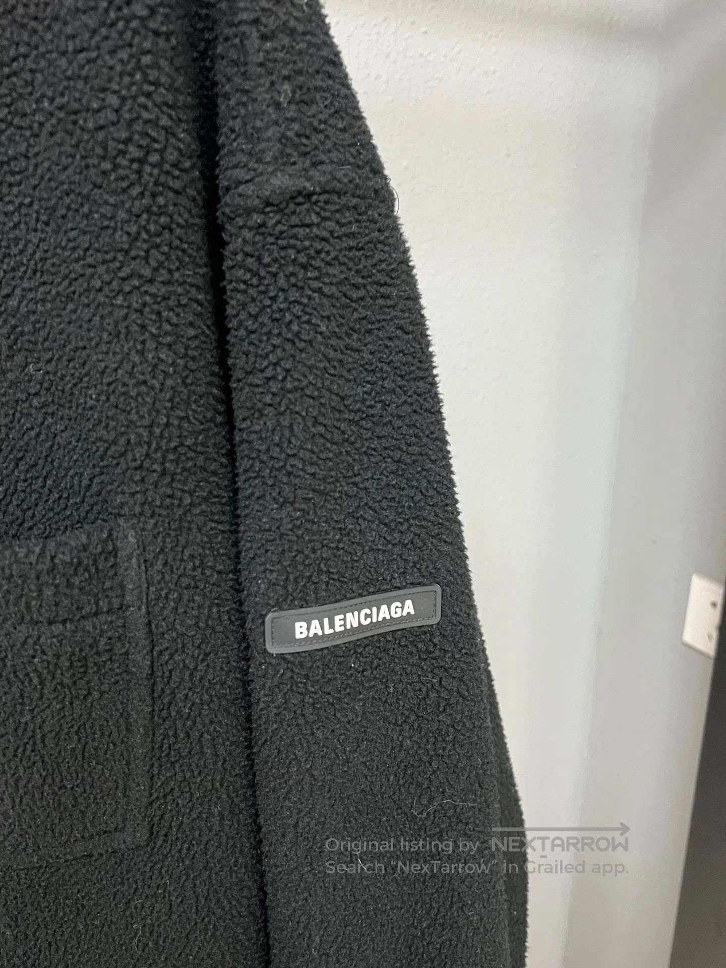 Balenciaga Balenciaga New Arrival Shearling Fleece Patch Logo Jacket| Size US S / EU 44-46 / 1 - 3 Thumbnail