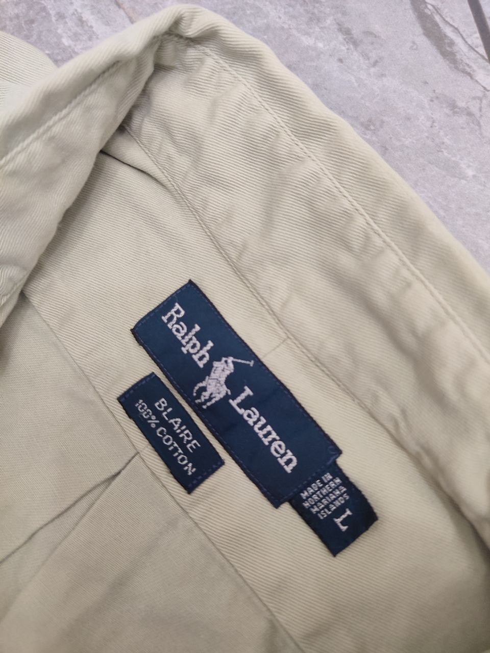 Ralph Lauren Ralph Lauren Shirt Pony Logo Cotton Oxford Olive L size Size US L / EU 52-54 / 3 - 6 Thumbnail