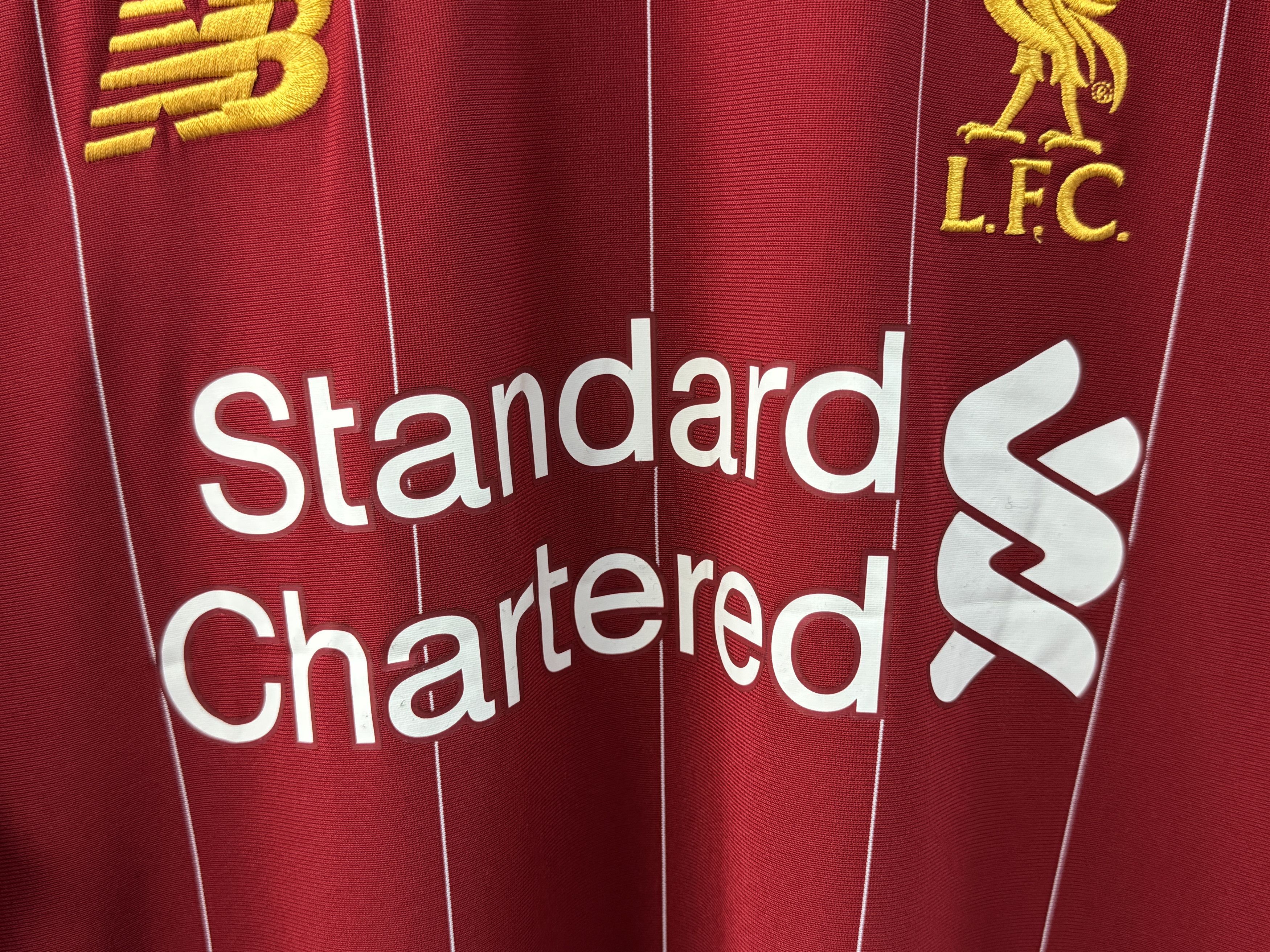 New Balance 2019/20 LIVERPOOL New Balance Home Long Sleeves Jersey Kit Size US M / EU 48-50 / 2 - 5 Thumbnail