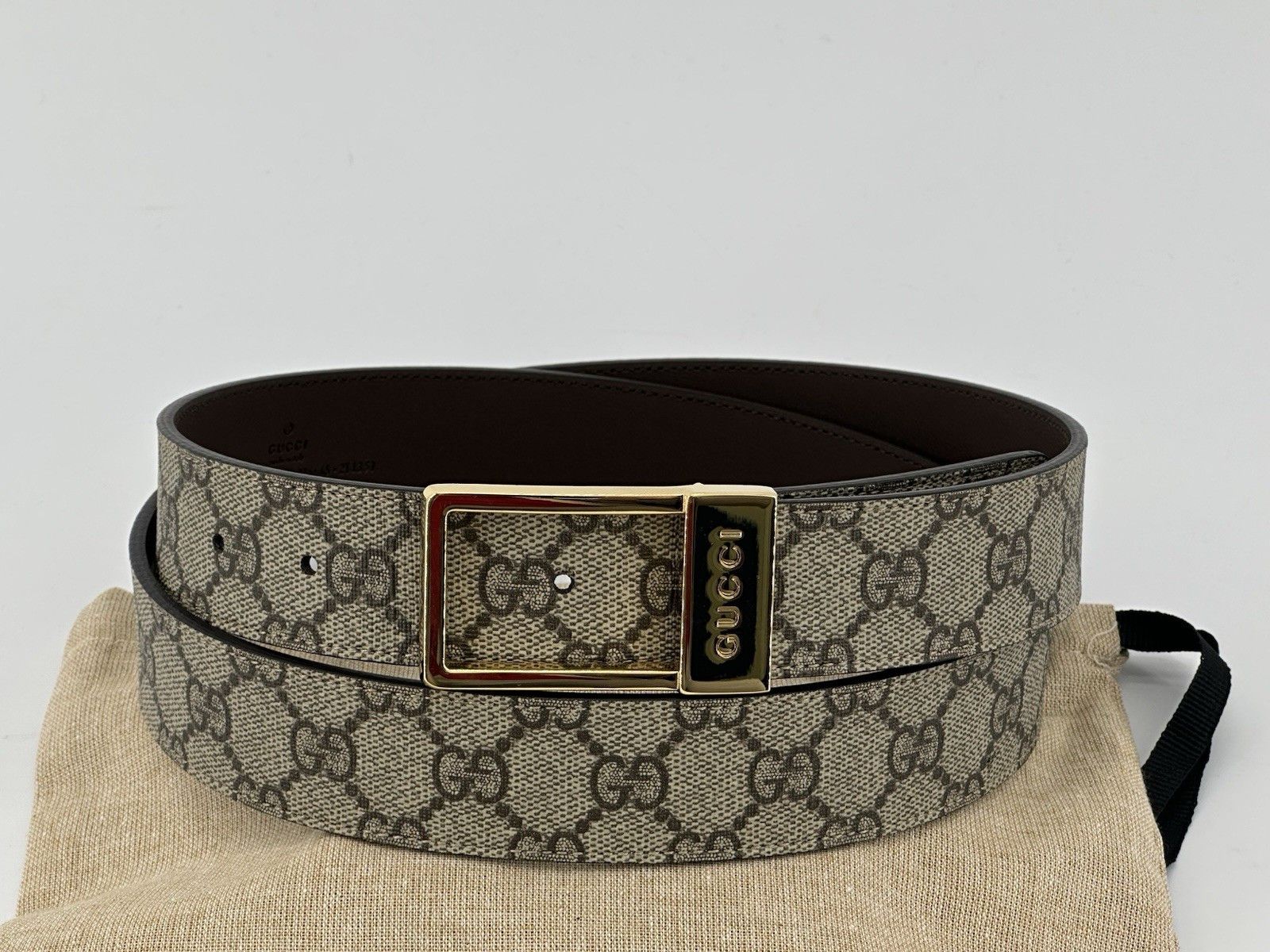 New Gucci Belt Size-115cm /US-46 /Jeans-44