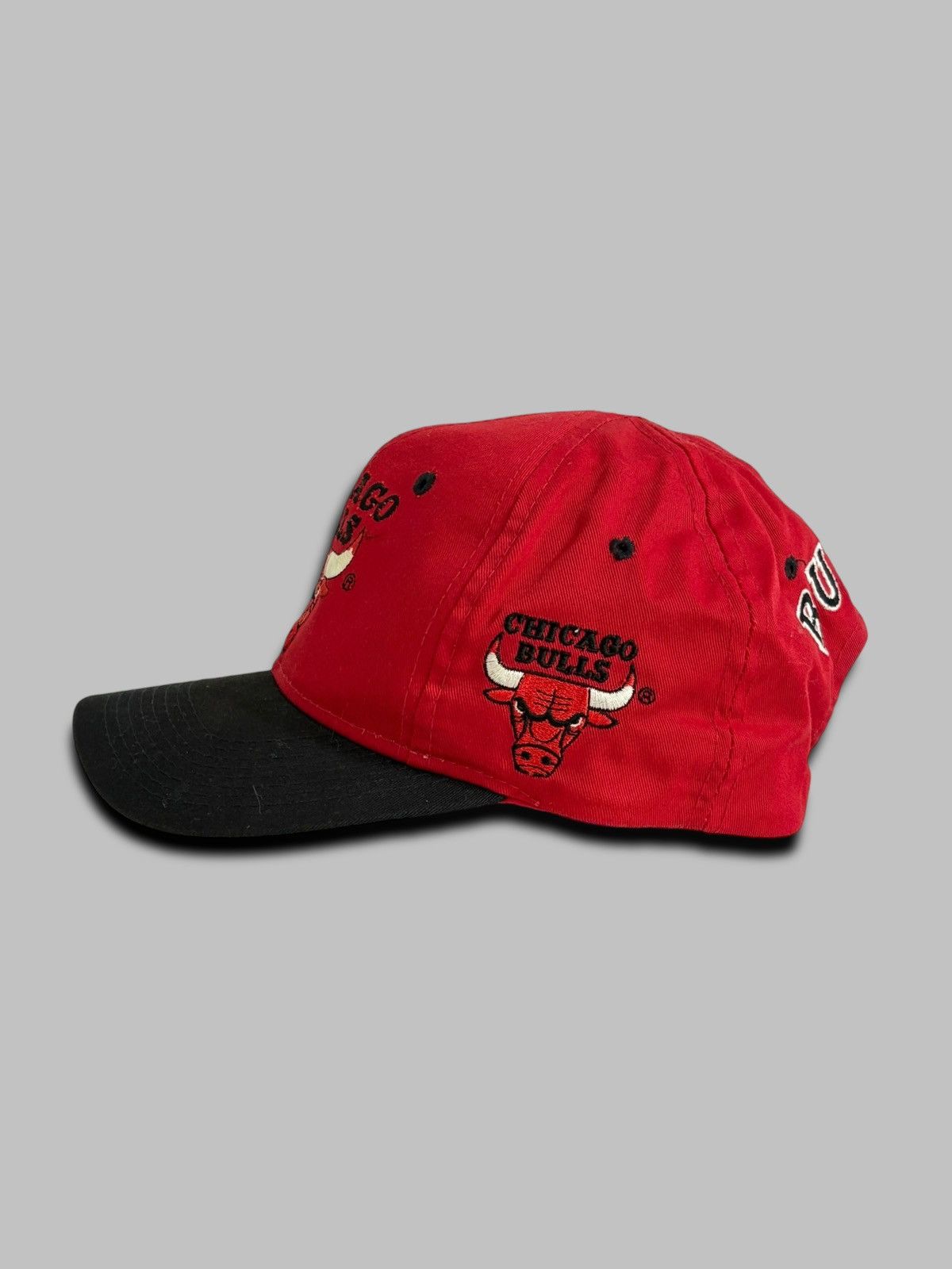 NBA Chicago Bulls 90s Hat Logo MLB Baseball Sports Dad The G Cap Size ONE SIZE - 2 Thumbnail