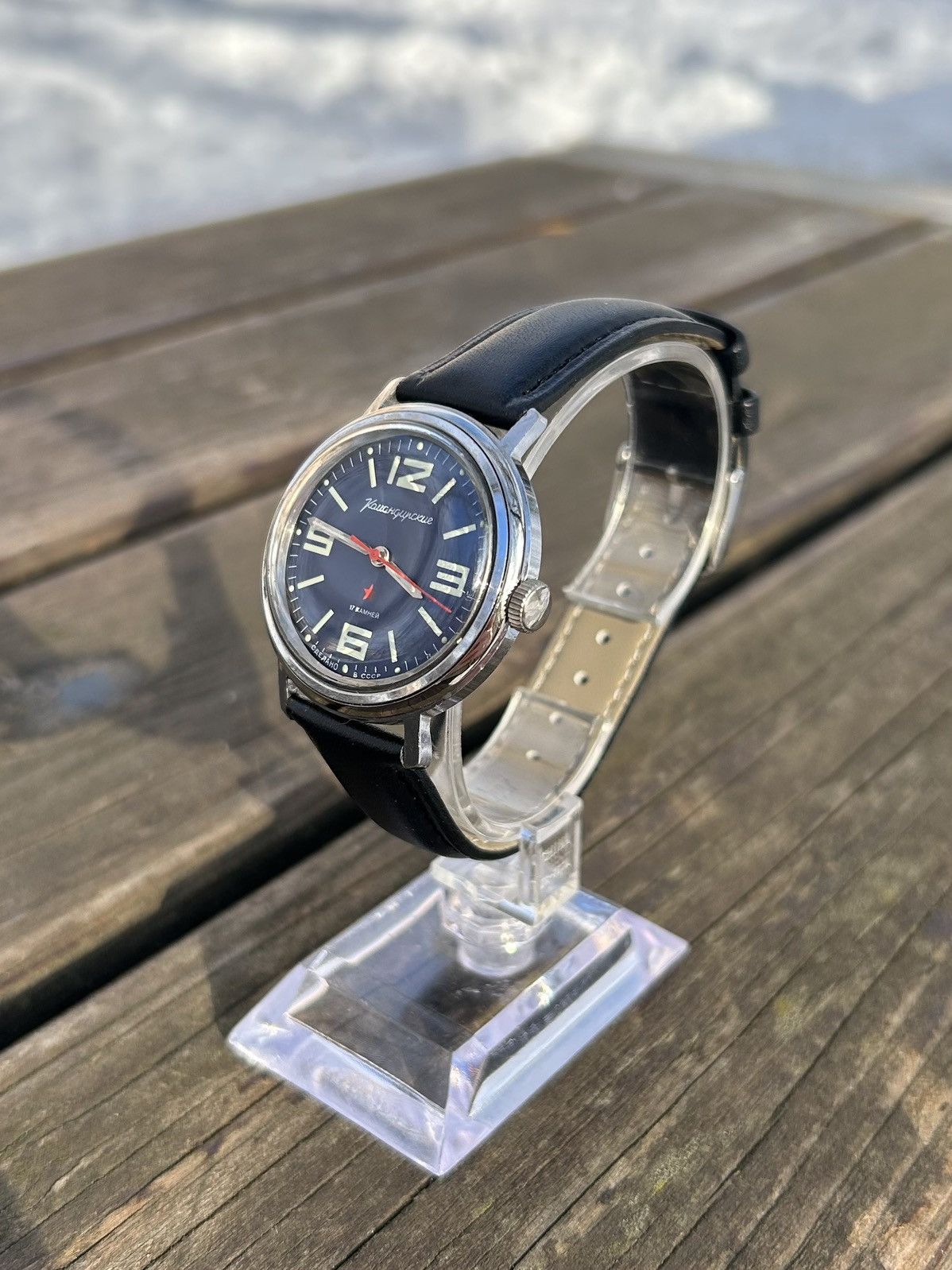 Vintage Vintage Watch Soviet USSR Mechanical Wostok Hand Winding Size ONE SIZE - 5 Thumbnail