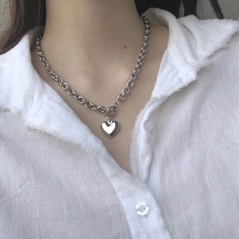 Jewelry Love Hearts Pendants Necklace Size ONE SIZE - 1 Thumbnail