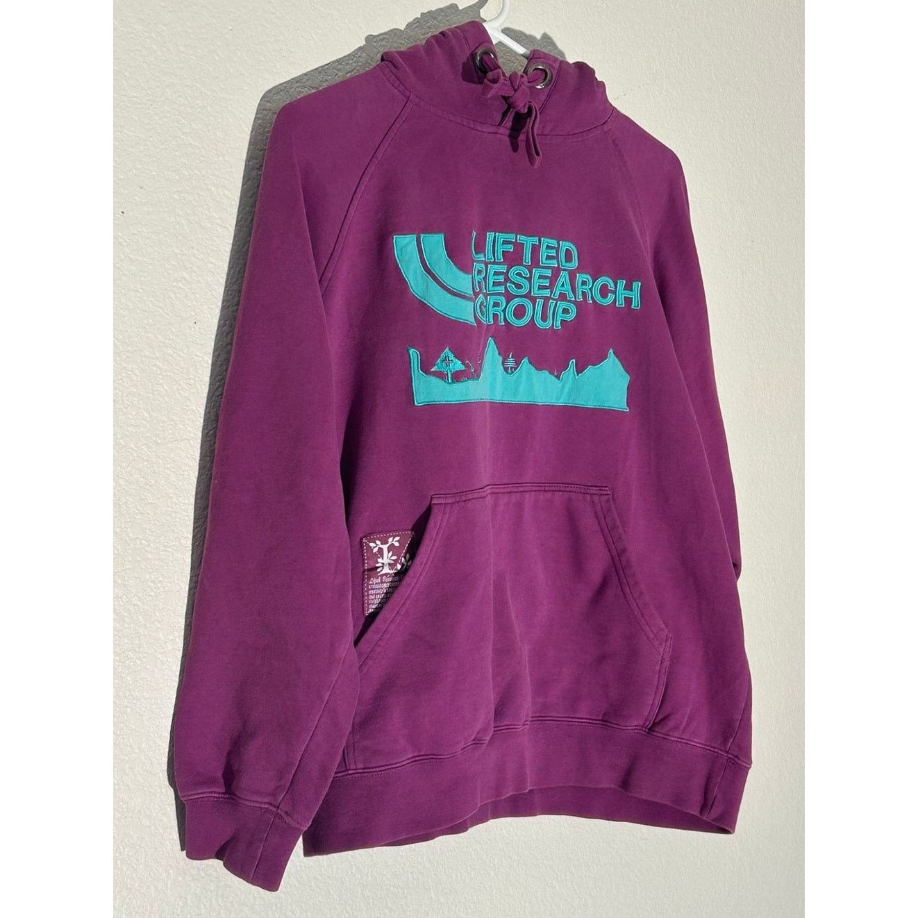 LRG LRG Lifted Research Group - Purple Women's Small Hoodie Size S / US 4 / IT 40 - 2 Thumbnail