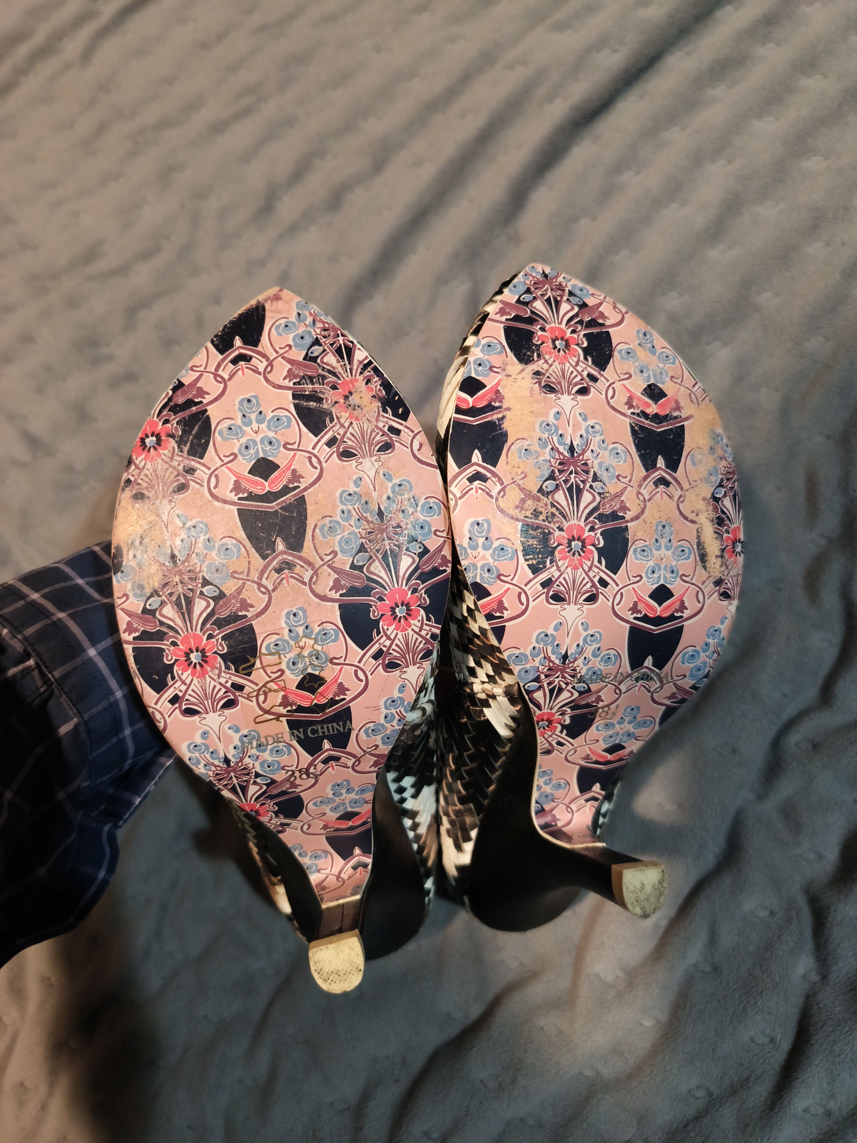 Other Irregular Choice Woven Black and White Pump Shoes EU 38.5 Size US 8.5 / IT 38.5 - 9 Thumbnail