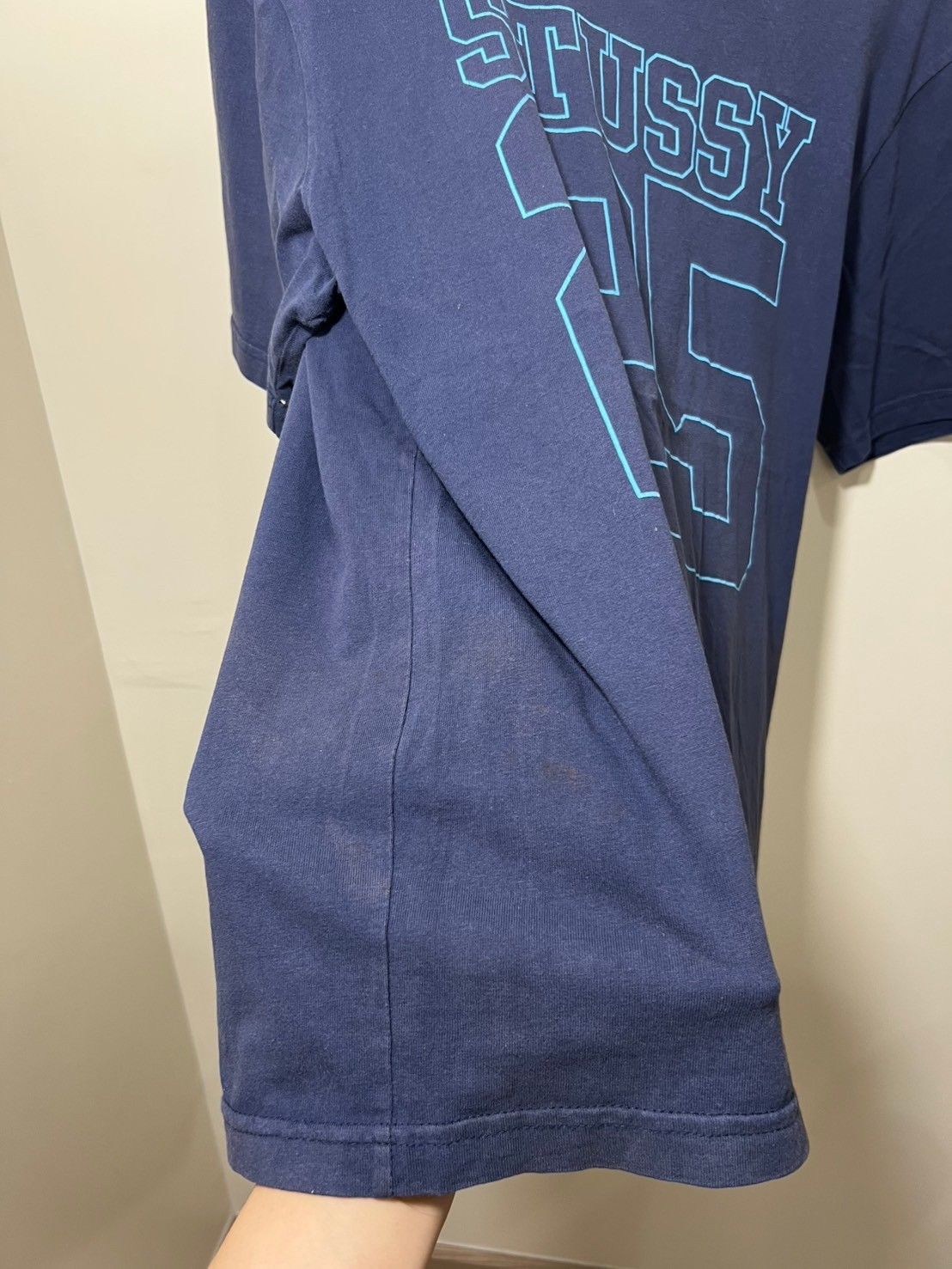 Stussy × Vintage Vintage STUSSY number 25 80 shirt bnz01 Size US XL / EU 56 / 4 - 8 Thumbnail