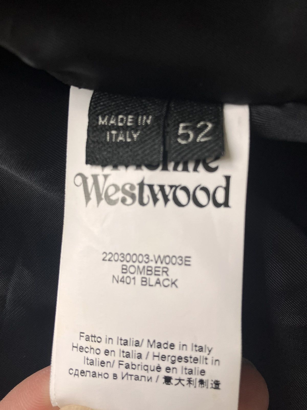 Vivienne Westwood Vivienne Westwood bomber Size US L / EU 52-54 / 3 - 9 Thumbnail