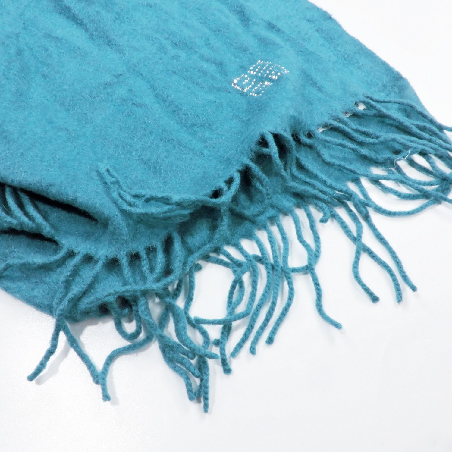 Givenchy GIVENCHY CASHMERE SWAROVSKI SMALL LOGO SCARF Size ONE SIZE - 5 Thumbnail