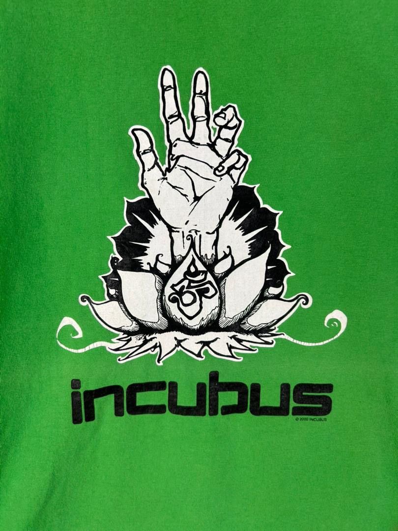 Band Tees Vintage 2000s Incubus Lotus Hand Artwork / Alternative Rock Size US L / EU 52-54 / 3 - 8 Thumbnail