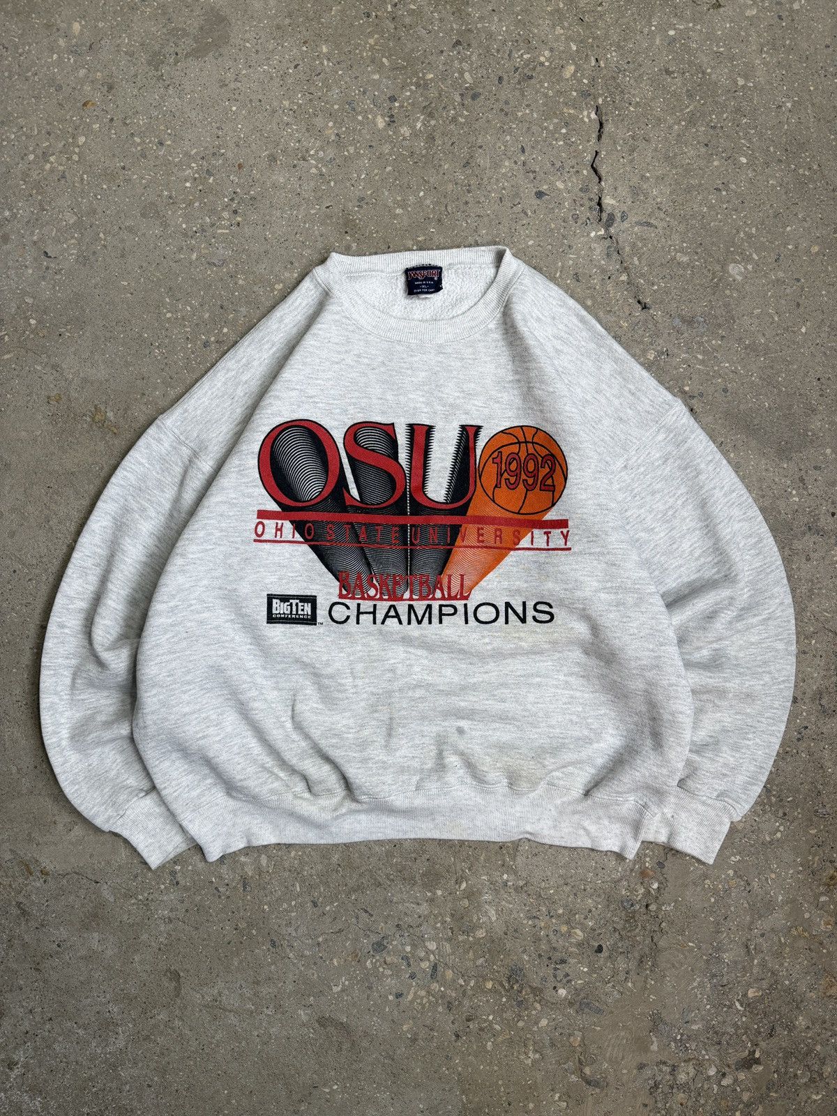 Vintage ‘92 Ohio State Basketball Champs Vintage Crewneck Size US XL / EU 56 / 4 - 1 Thumbnail