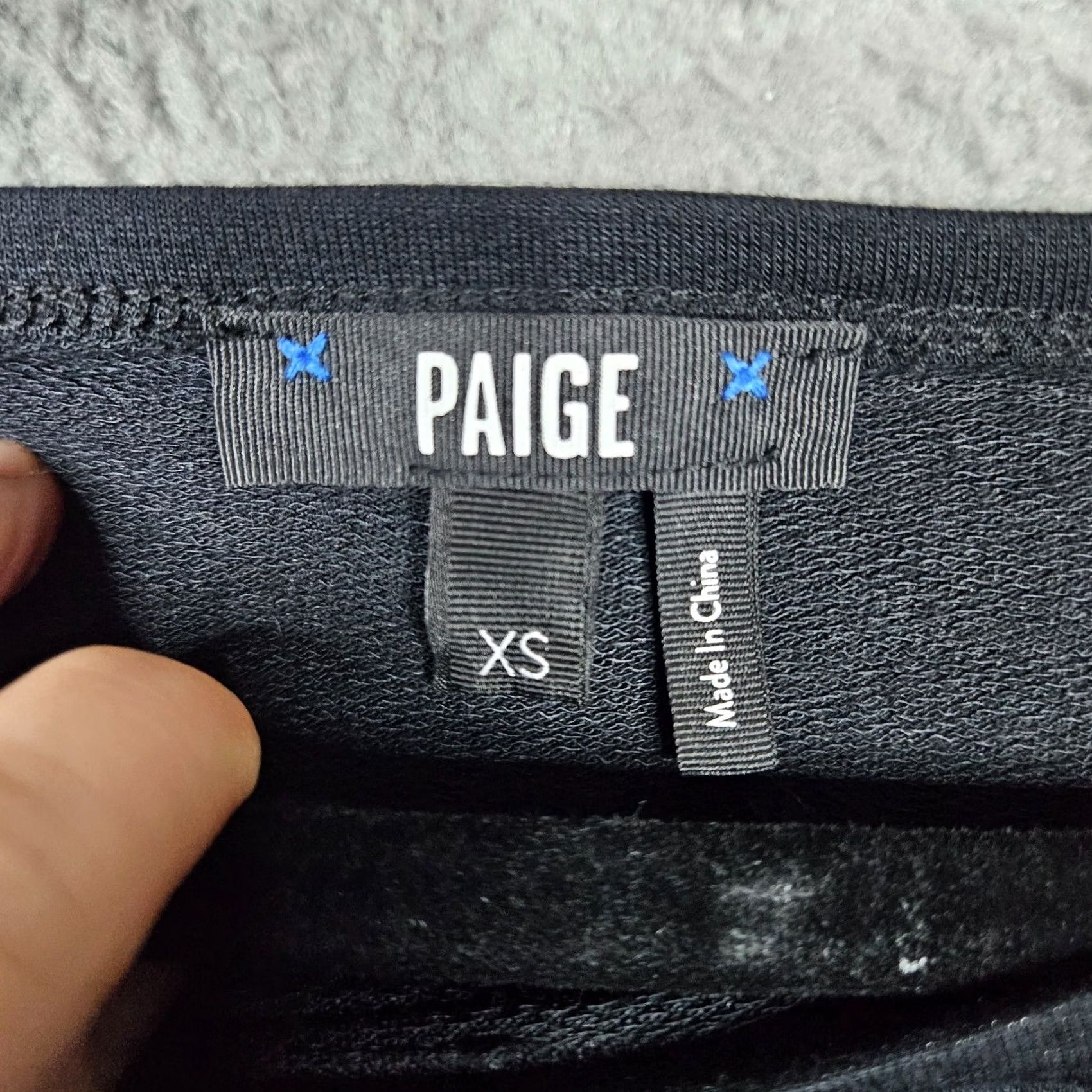 Paige Paige Women’s Black Boat Neck Long Sleeve Bodysuit XS Shirt Adult XS Black Body Suit Womens Paige Size XS / US 0-2 / IT 36-38 - 5 Thumbnail