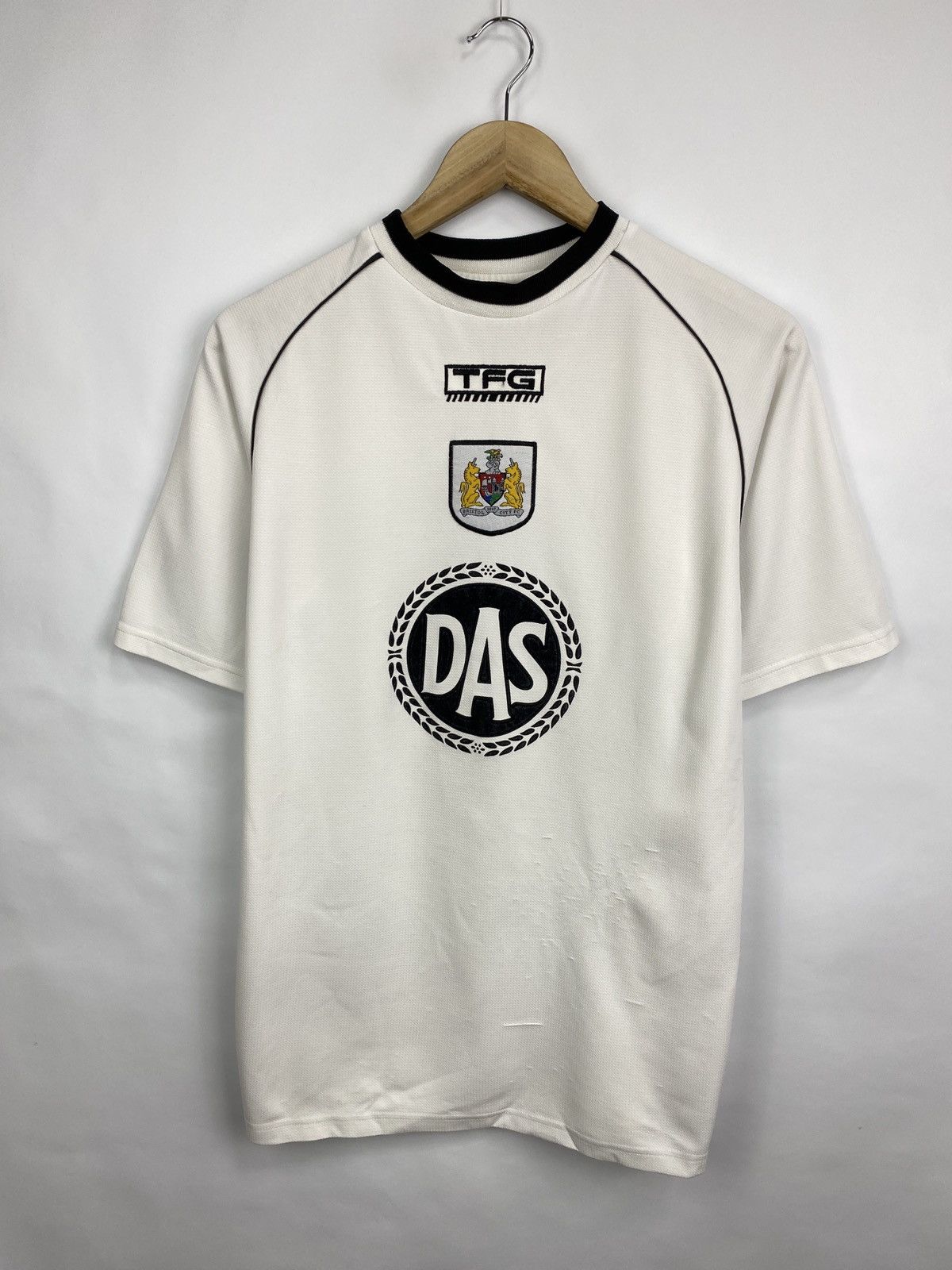 Vintage 🏴󠁧󠁢󠁥󠁮󠁧󠁿 Vintage 90s TFG Bristol City Soccer Jersey Rare Retro Hype Size US S / EU 44-46 / 1 - 3 Thumbnail