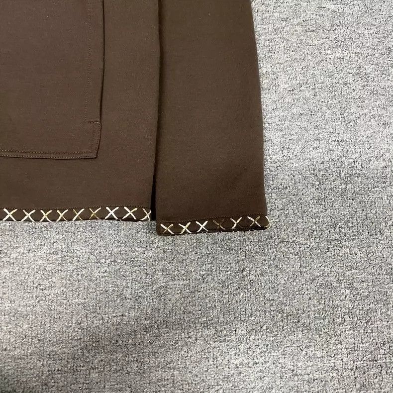 Louis Vuitton Louis Vuitton Brown Jacket Limited Edition -2505 Size US XS / EU 42 / 0 - 3 Thumbnail