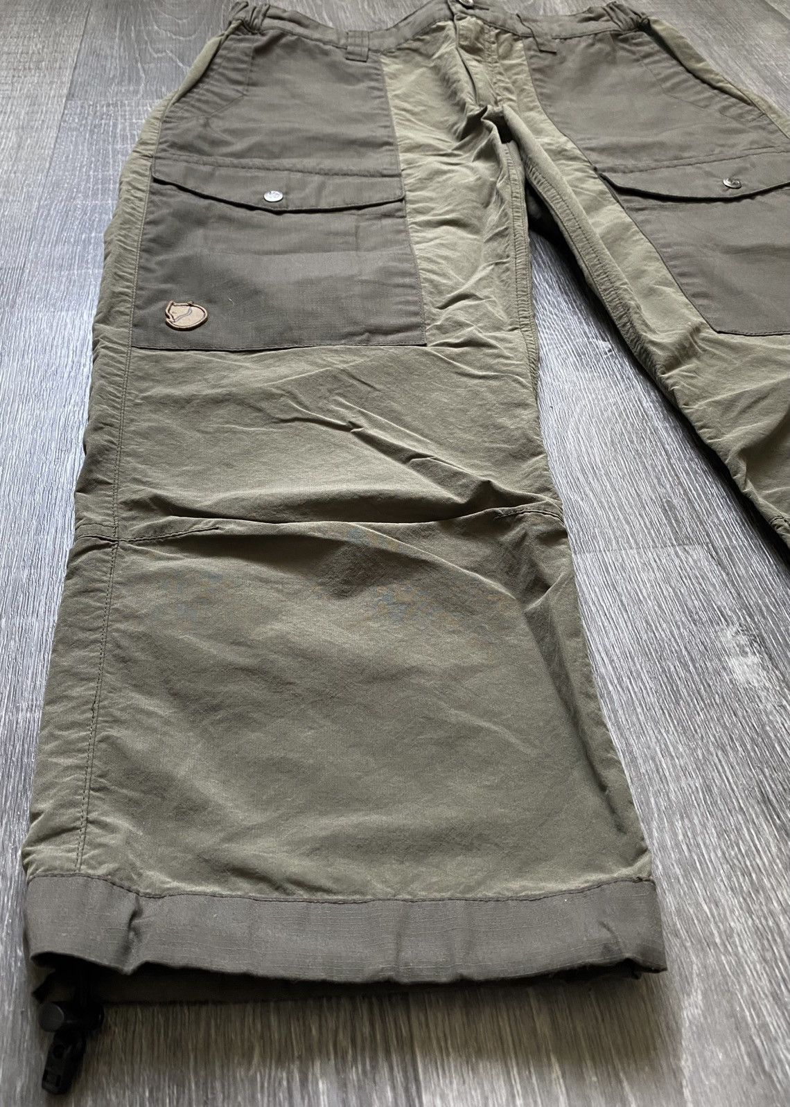 Fjallraven Women’s Fjallraven Abisko Hybrid Knickers Shortened Trousers Size 29" - 4 Thumbnail