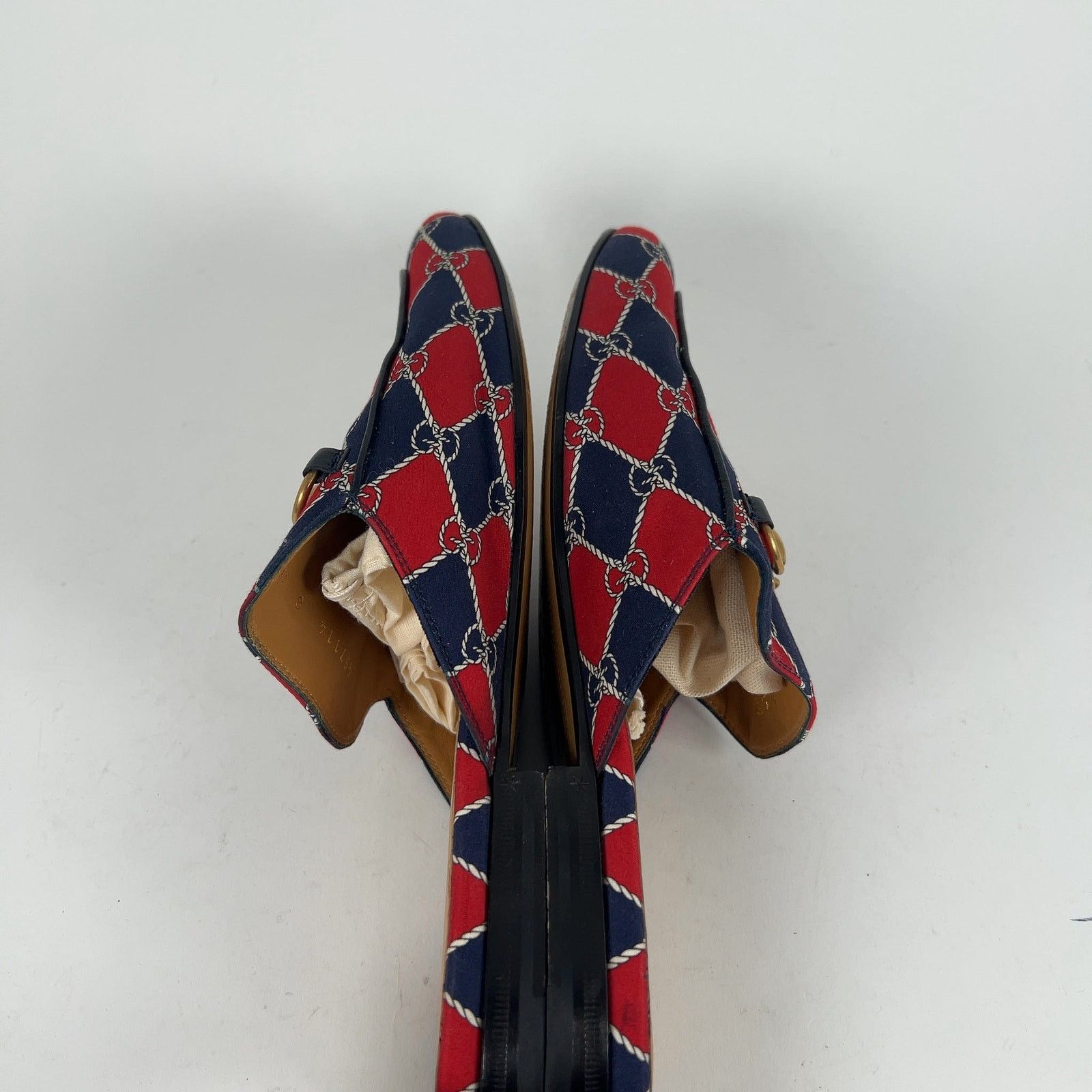 Gucci Gucci Rhombus GG Horsebit Princetown Mules Size US 8 / EU 41 - 3 Thumbnail