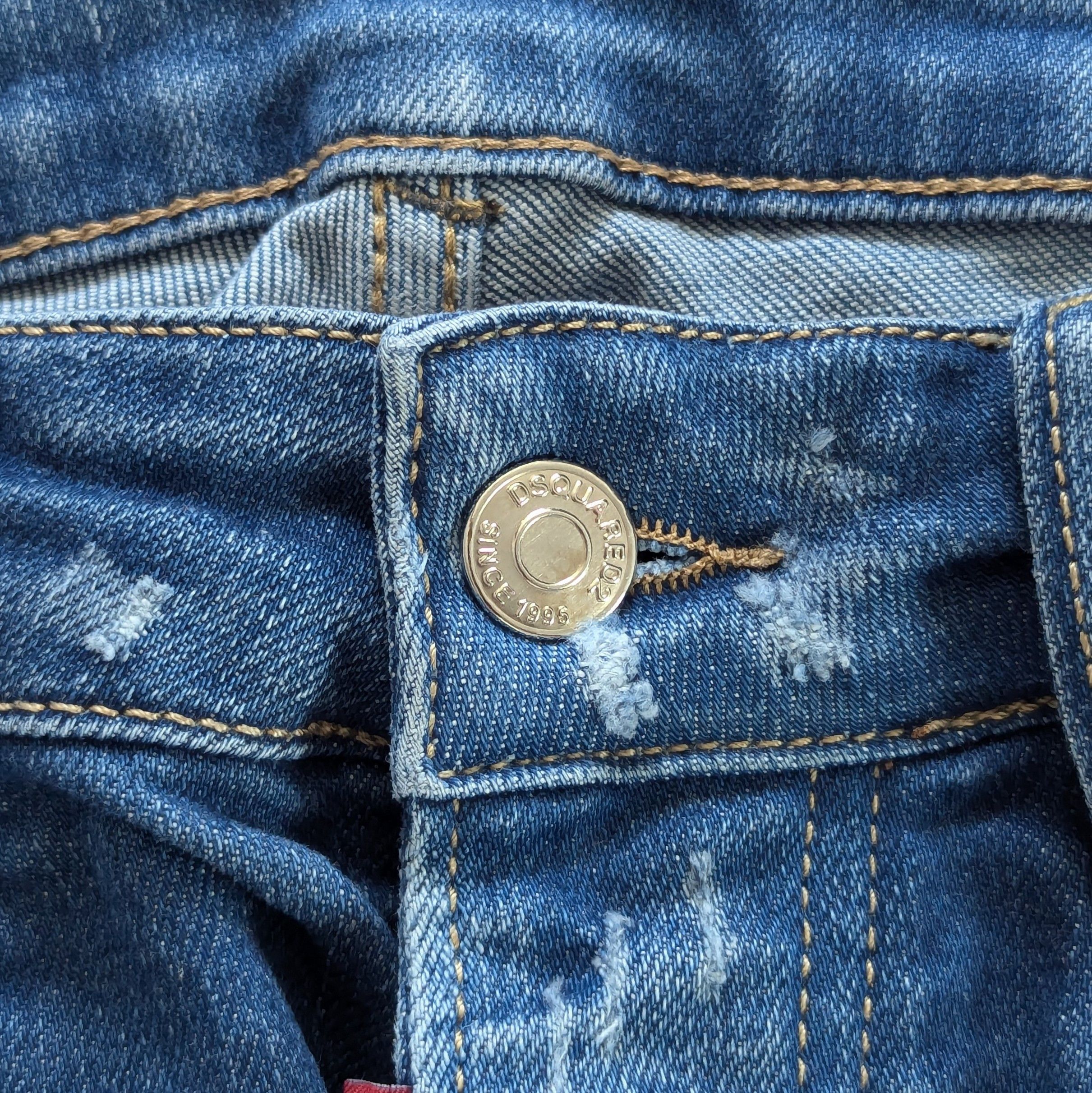 Dsquared2 Dsquared2 Skinny Dan Jean Pants Made In Italy Luxury Brand Size US 28 / EU 44 - 24 Thumbnail