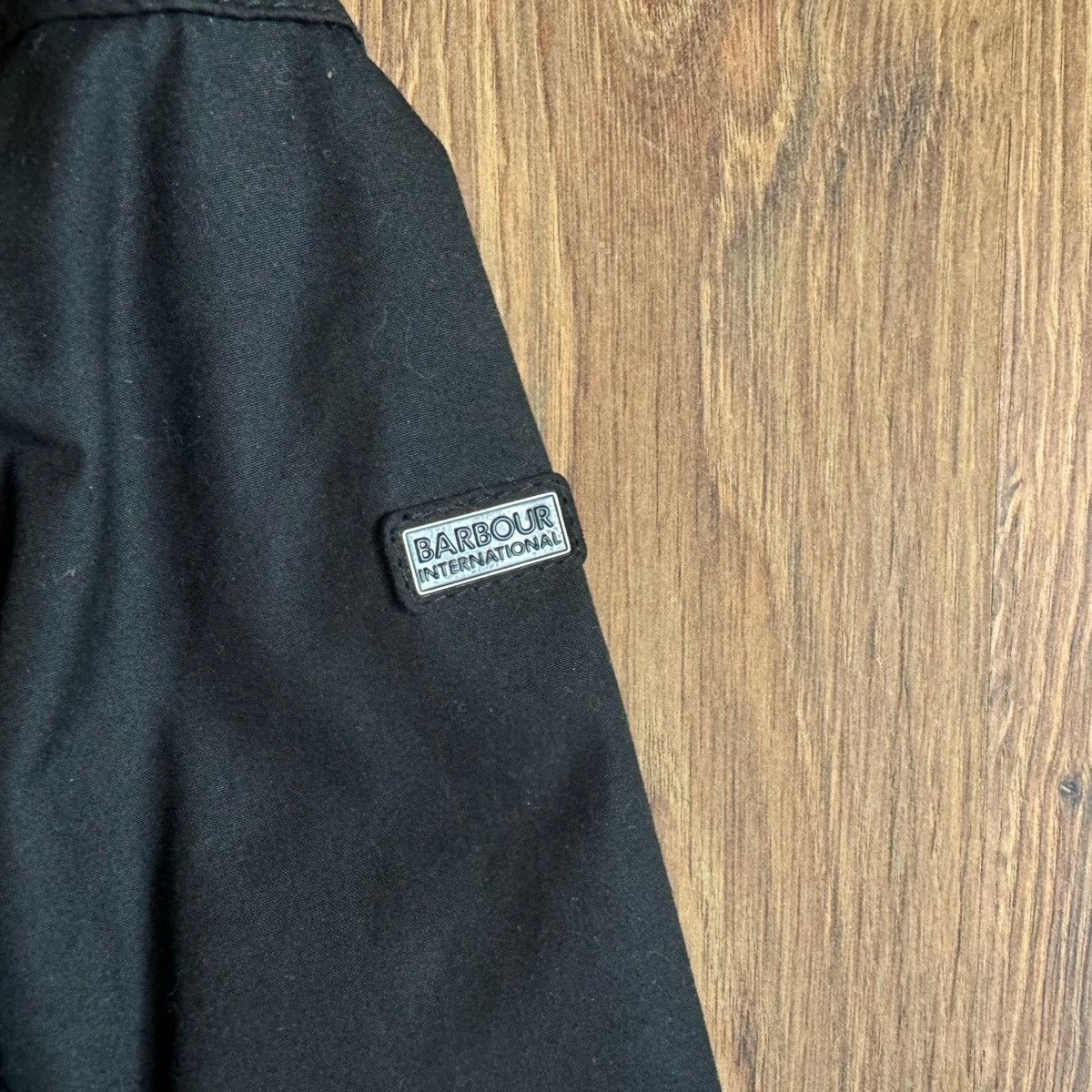 Barbour Barbour International Valve Wax Jacket Biker Men’s L Black Size US L / EU 52-54 / 3 - 4 Thumbnail
