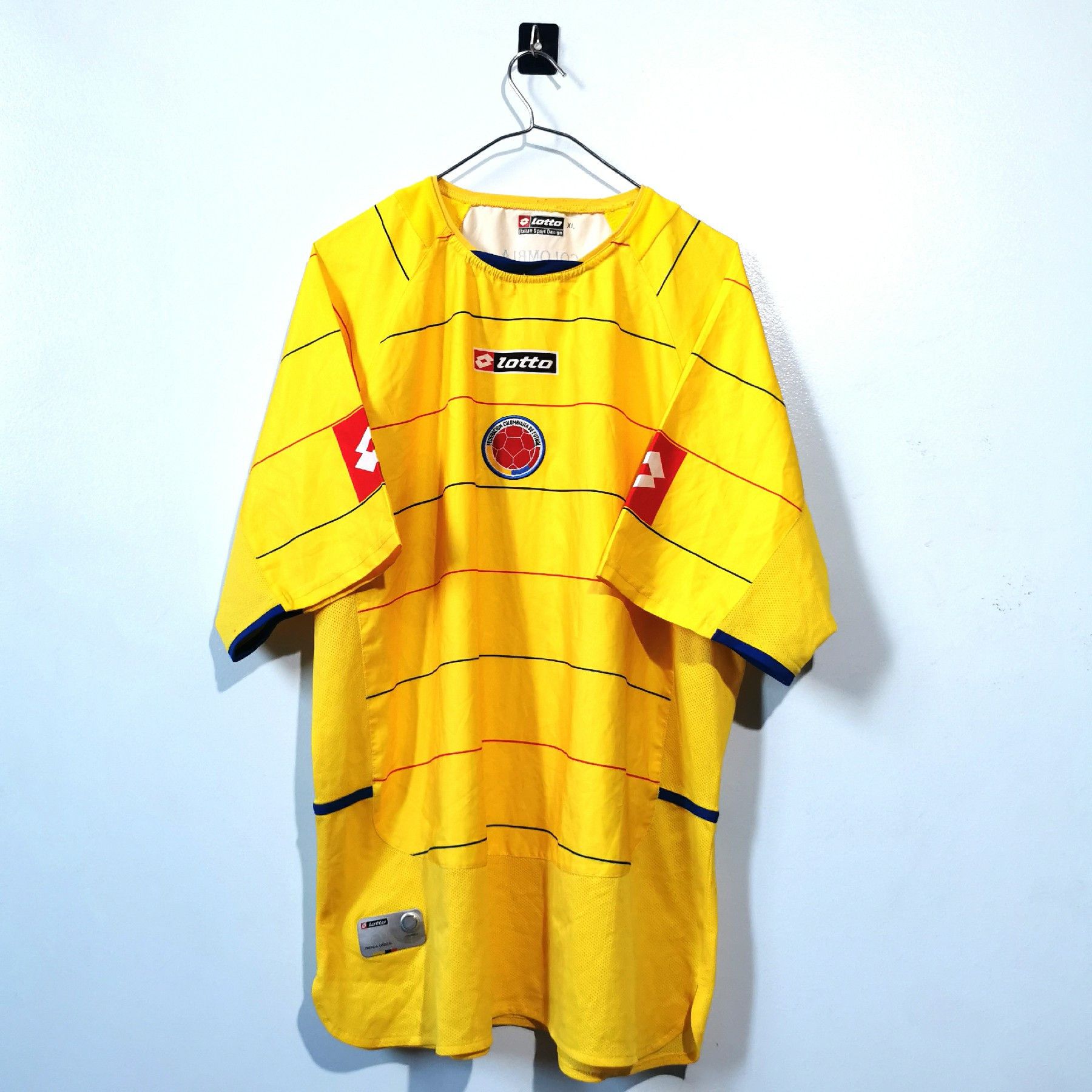 Lotto Sport COLUMBIA COLOMBIA 2004 2005 2006 HOME SHIRT JERSEY