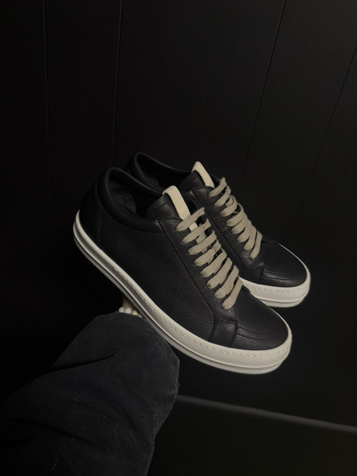 Rick Owens Rick Owens Vintage Leather Low-top Size US 8 / EU 41 - 2 Thumbnail