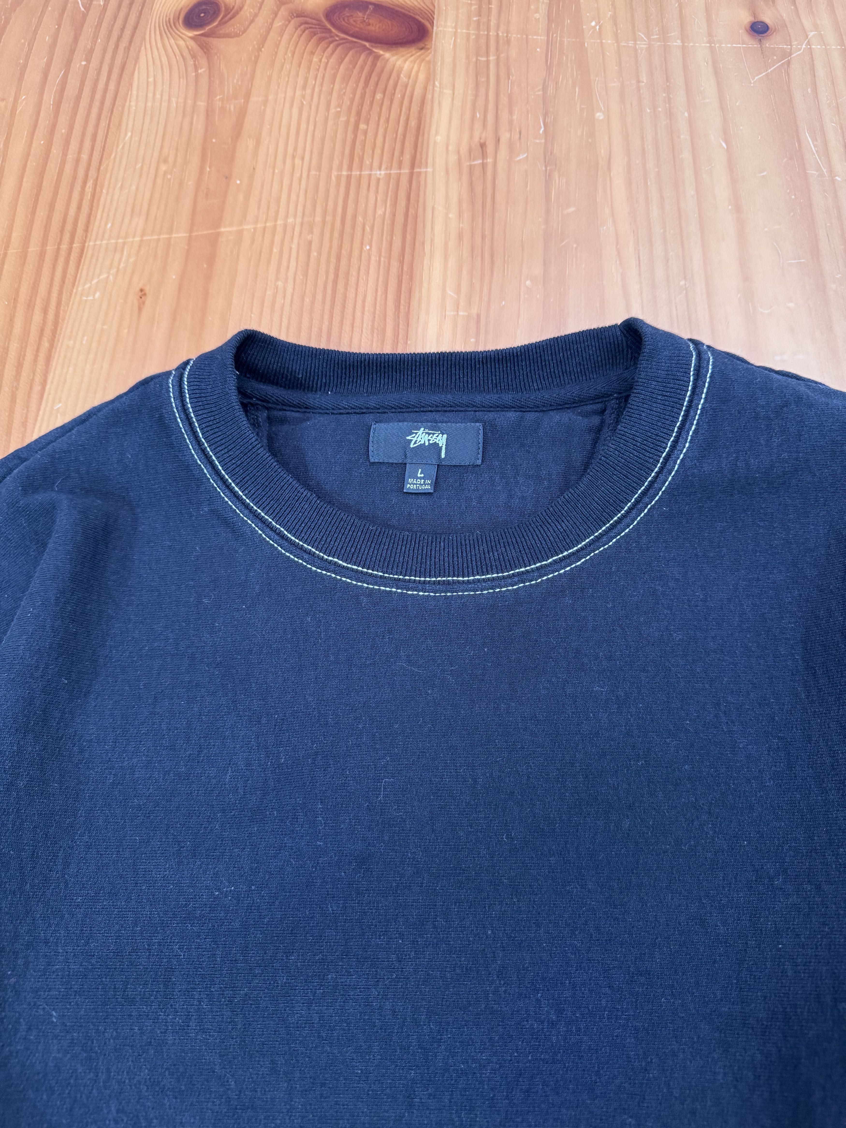 Stussy Stussy Contrast Stitch Crewneck Size US L / EU 52-54 / 3 - 3 Thumbnail