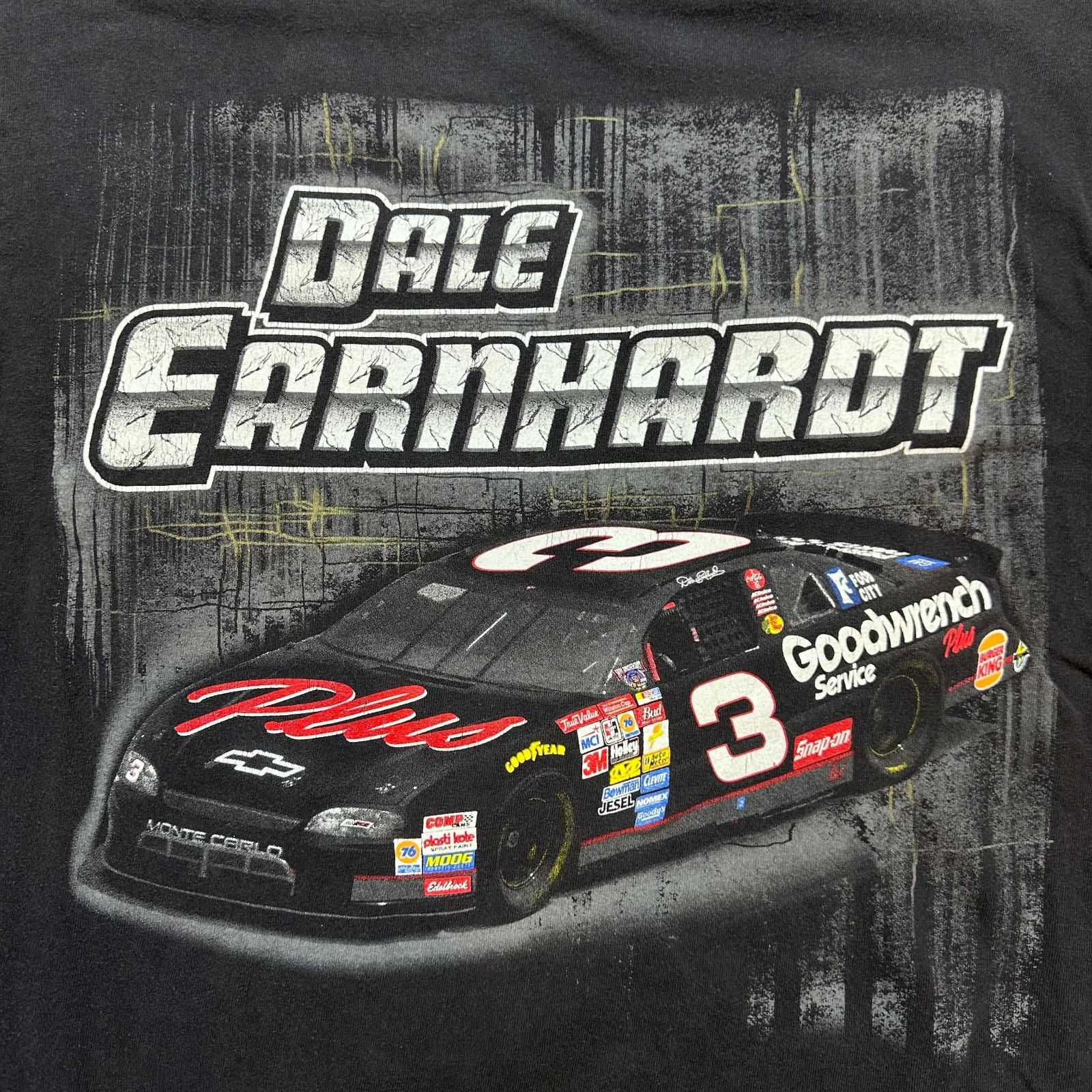 NASCAR Vintage Style NASCAR Dale Earnhardt Racing T-Shirt Sz Medium Size US M / EU 48-50 / 2 - 8 Thumbnail